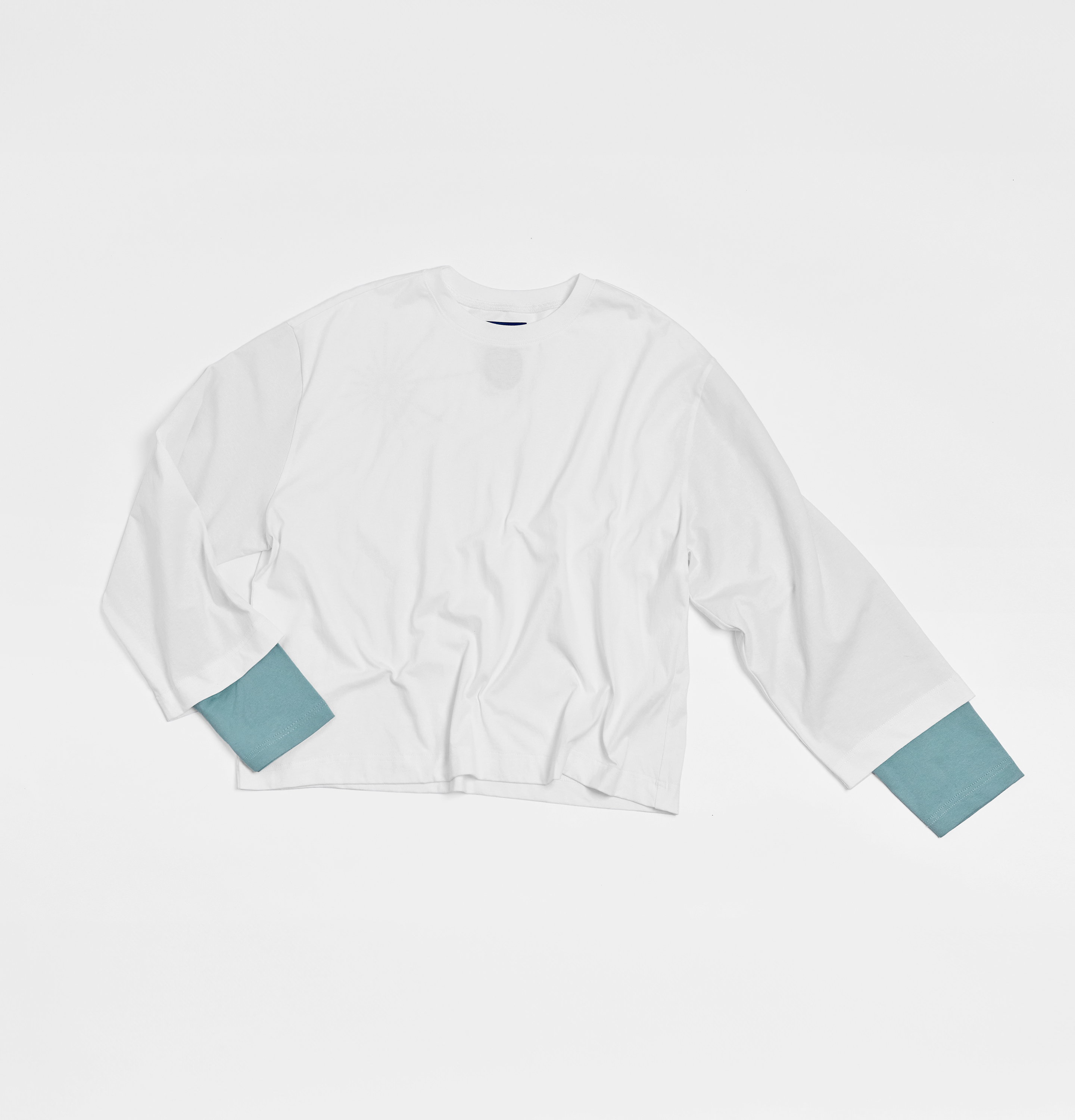 MELSIGN - Layered Process L/S TEE - White