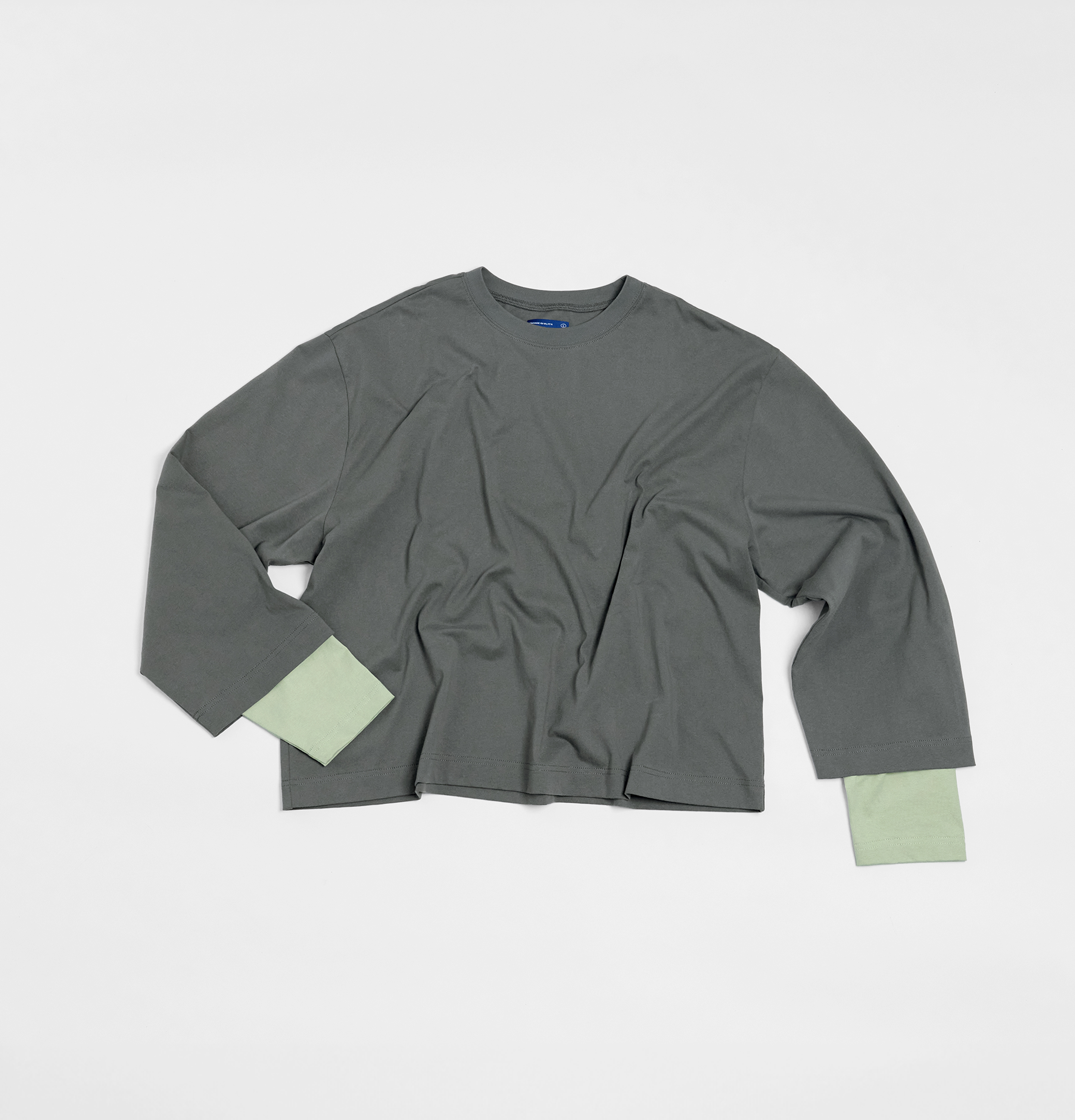 MELSIGN - Layered Process L/S TEE - Gray