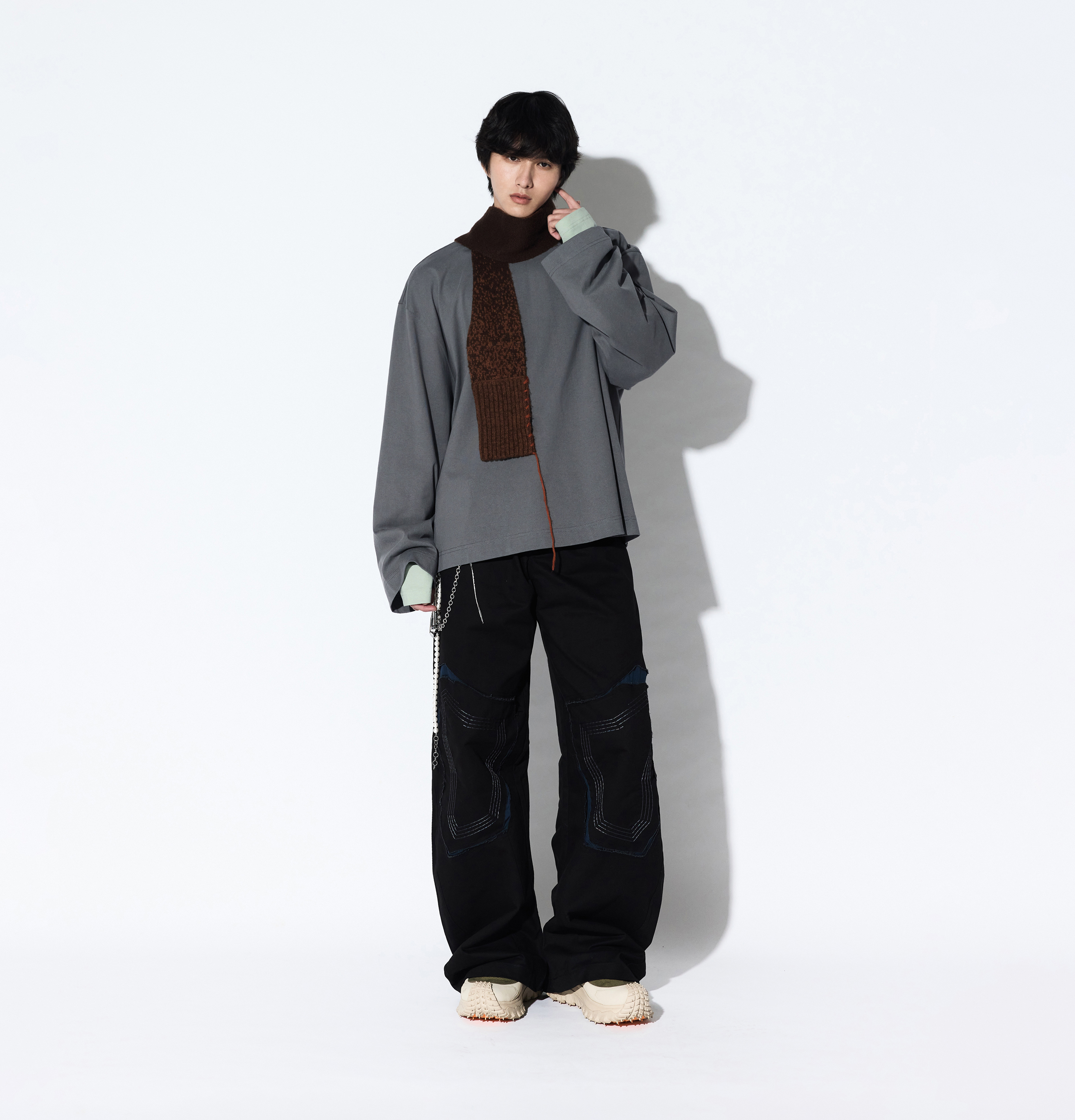 MELSIGN - Layered Process L/S TEE - Gray