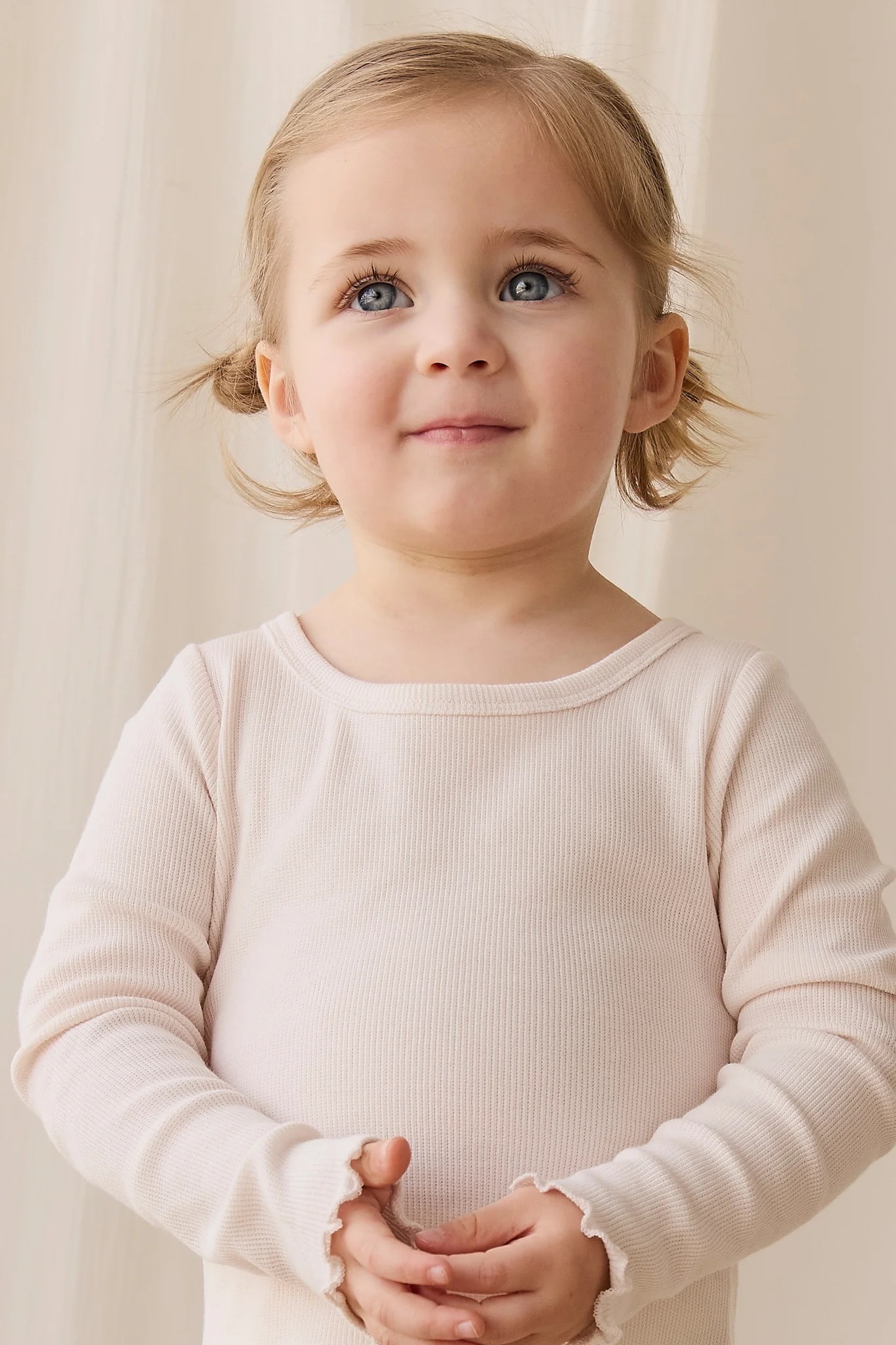 【預購】JAMIE KAY -Organic Cotton Fine Rib Agathe Top（Blushed Rose）