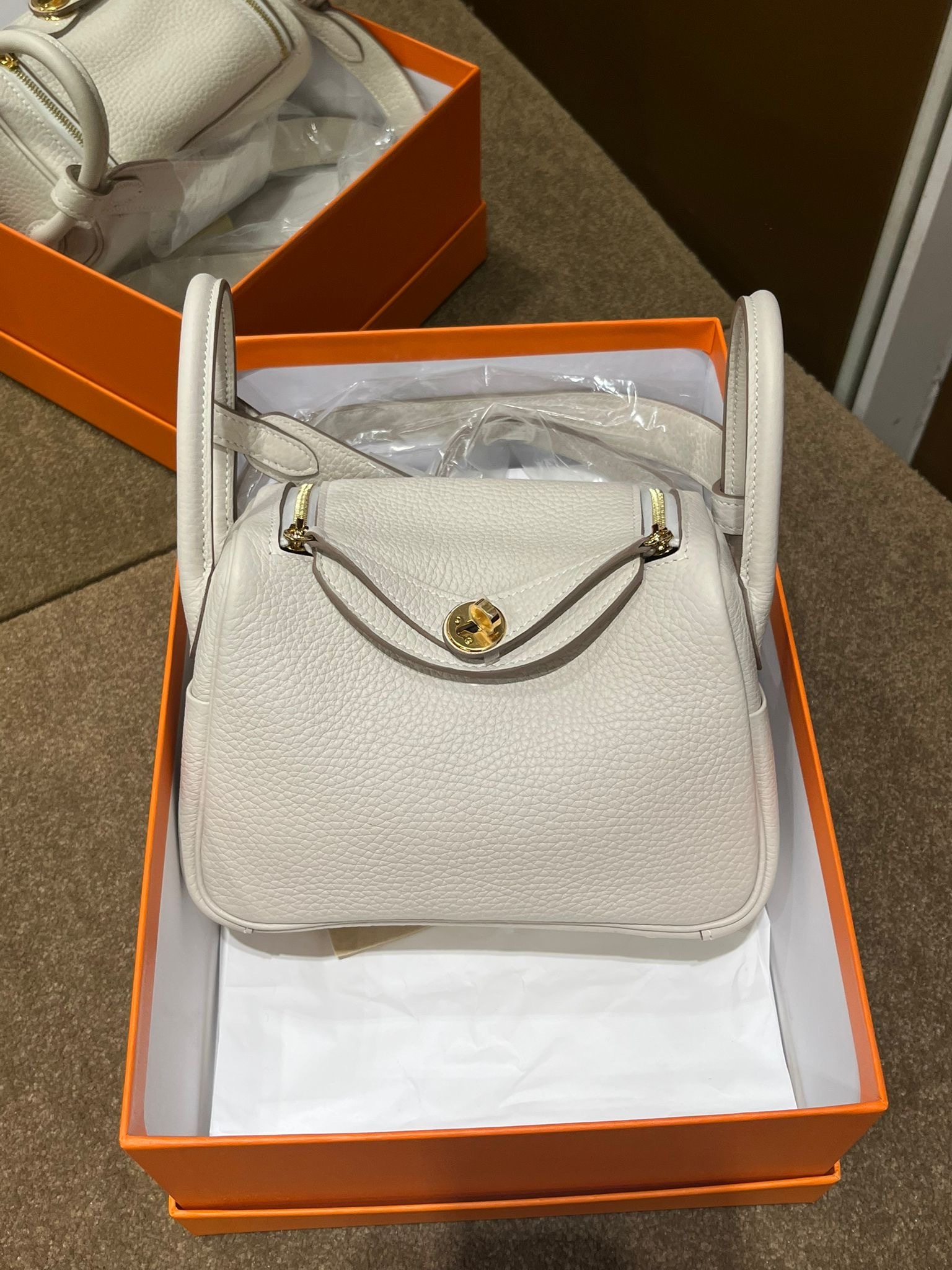 Lindy mini II 10 craie cc tc K （二代：肩帶長92cm)