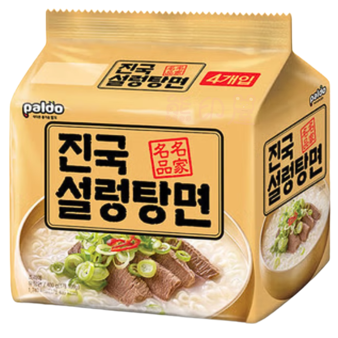 paldo - 韓國八道牛骨雪濃湯麵 (100Gx4包) (平行進口)