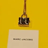 [S] MARC JACOBS LIGHT ANTIQUE ROSE GOLD 2P3JNC001J45-689 THE TOTE BAG NECKLACE, 196611161466 (SMJ652)