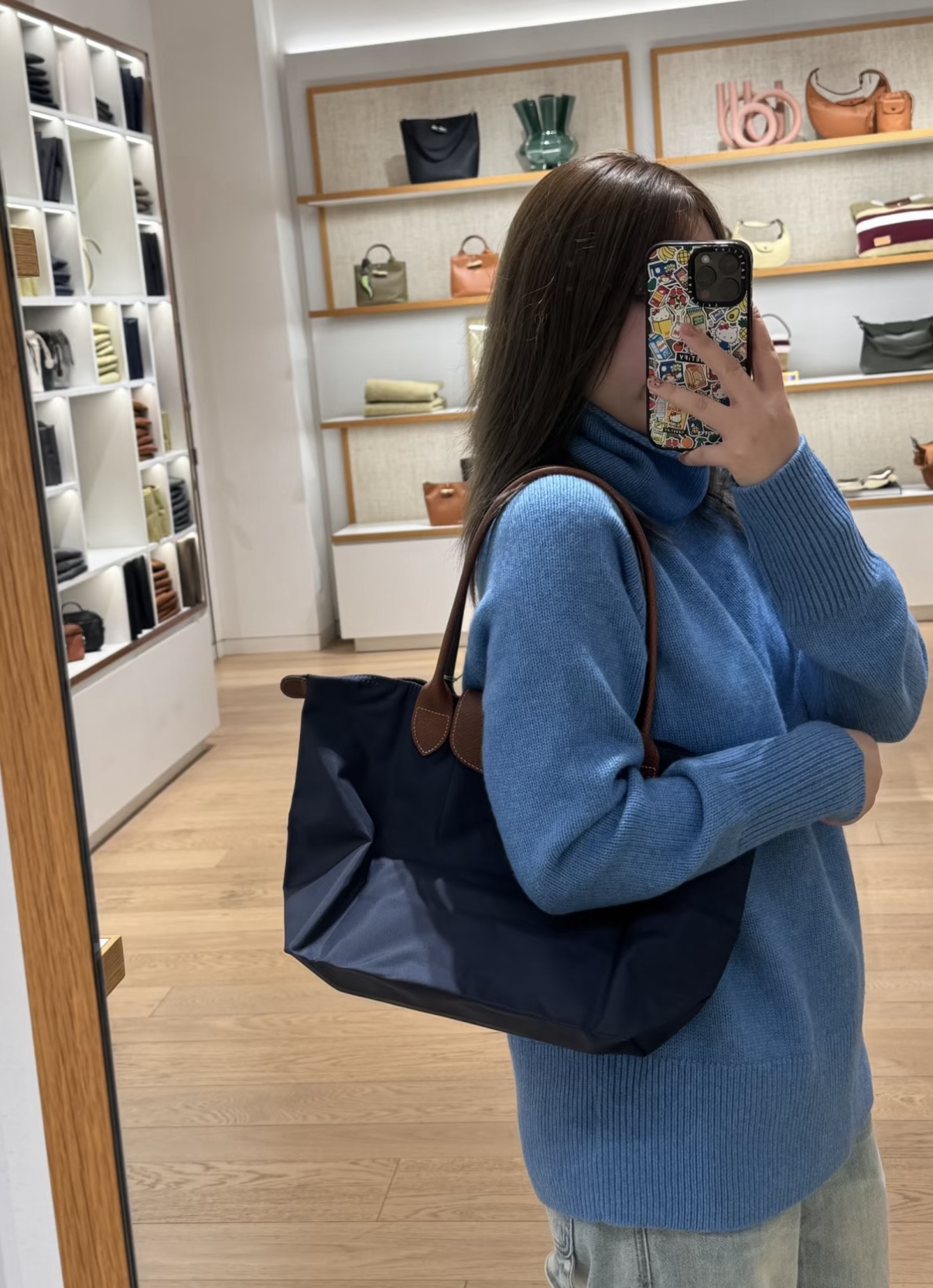 Longchamp Le Pilage M Tote