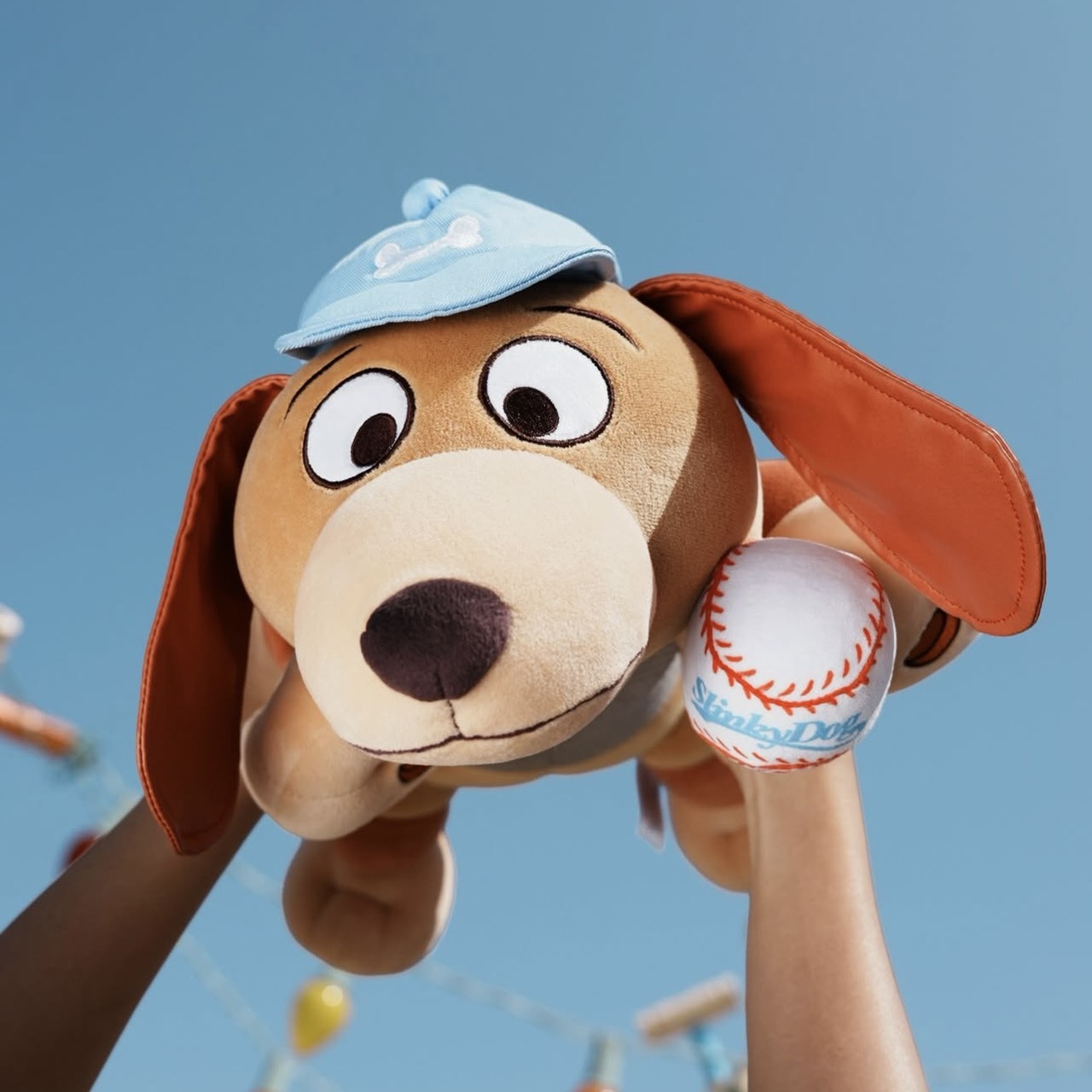 彈簧狗 Slinky Dog 棒球系列 趴趴 趴姿 娃娃 玩偶 玩具總動員 Toy Story -香港迪士尼樂園