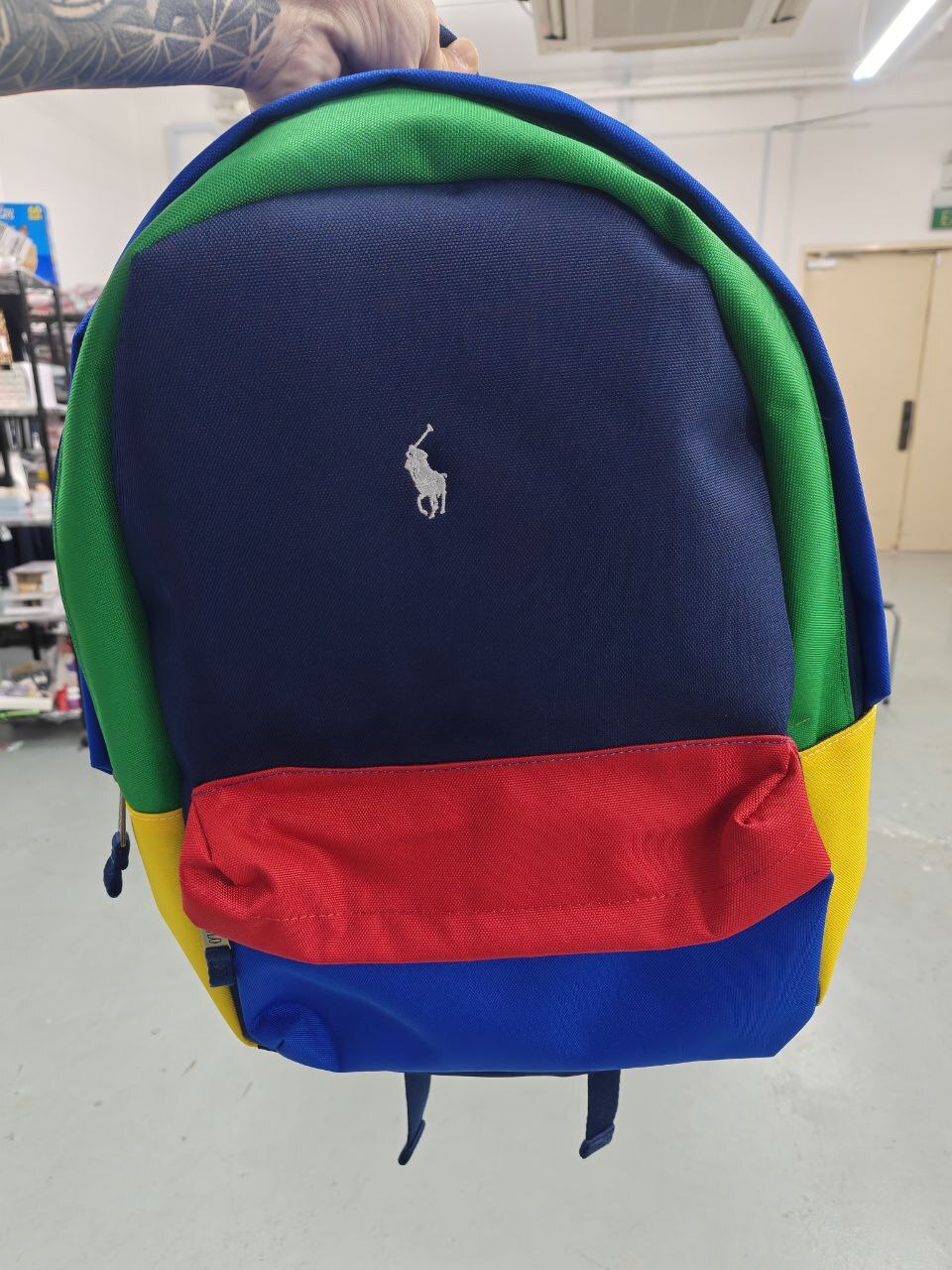 [S] PRL MULTI 9AR151-E69 POLO PONY BACKPACK, 196923575753 (SRL233)