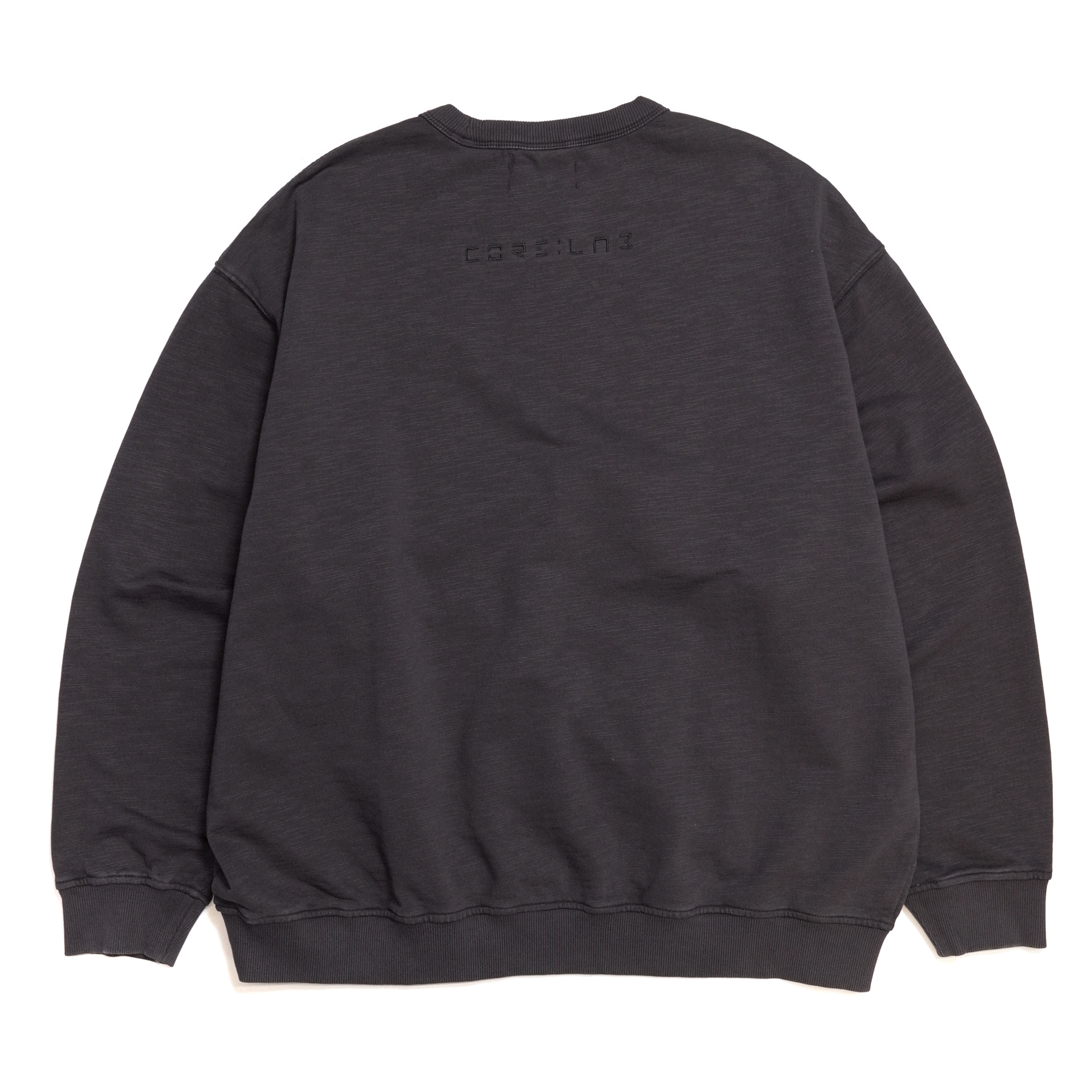 CORE:LAB DAILY CREWNECK SWEATER BLACK CL25CW01BK