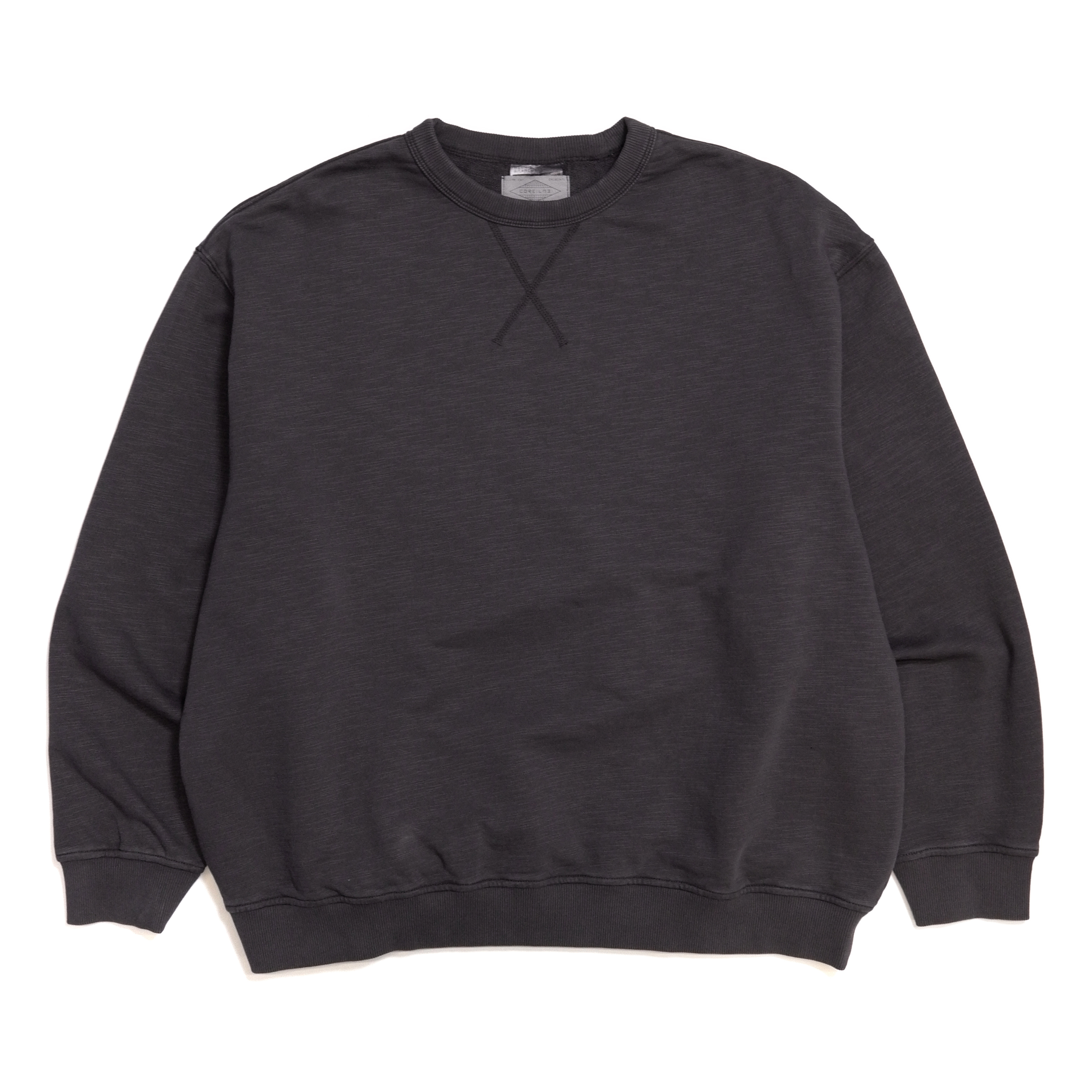 CORE:LAB DAILY CREWNECK SWEATER BLACK CL25CW01BK