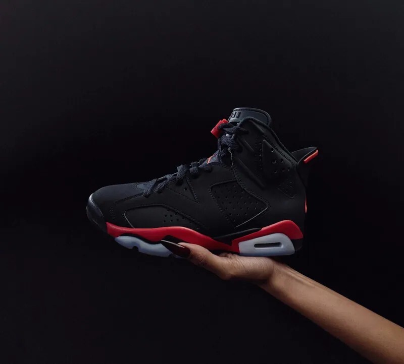 iSNEAKERS｜Air Jordan 6 "Infrared Salesman" 黑紅 鄧紫棋同款 CT8529-001