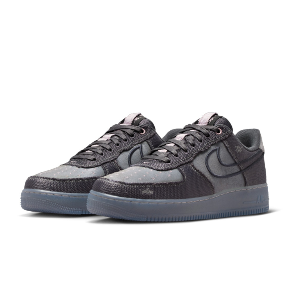 Nike Air Force 1 Low '07 黑灰 冰底 仿舊 休閒鞋 運動鞋 男鞋 IQ0614-060