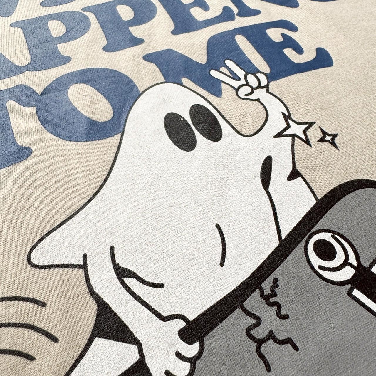 幽靈滑板印花短T 81147