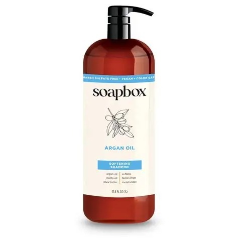 Soapbox Argan Oil & Vanilla Anti-Frizz Shampoo