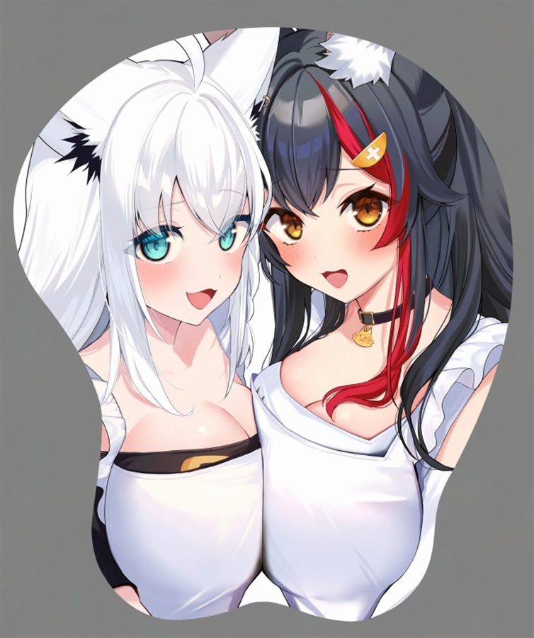 C107「同人代購」「Melonbooks代購」フブミオ立体マウスパッド