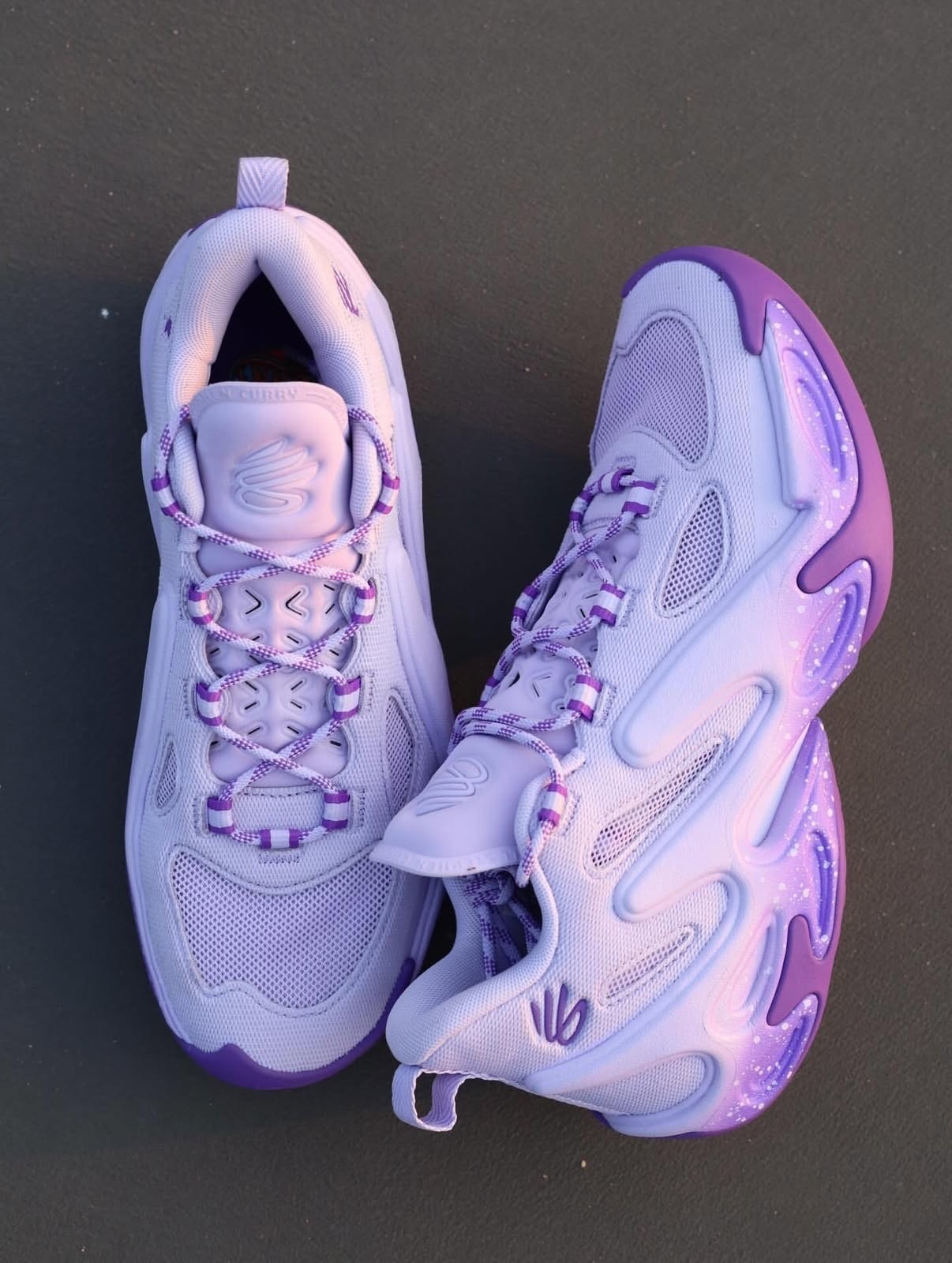 Under Armour Curry 13 "Lenny" 白紫星空 UA 實戰籃球鞋 男鞋《山羊巔峰》電影聯名