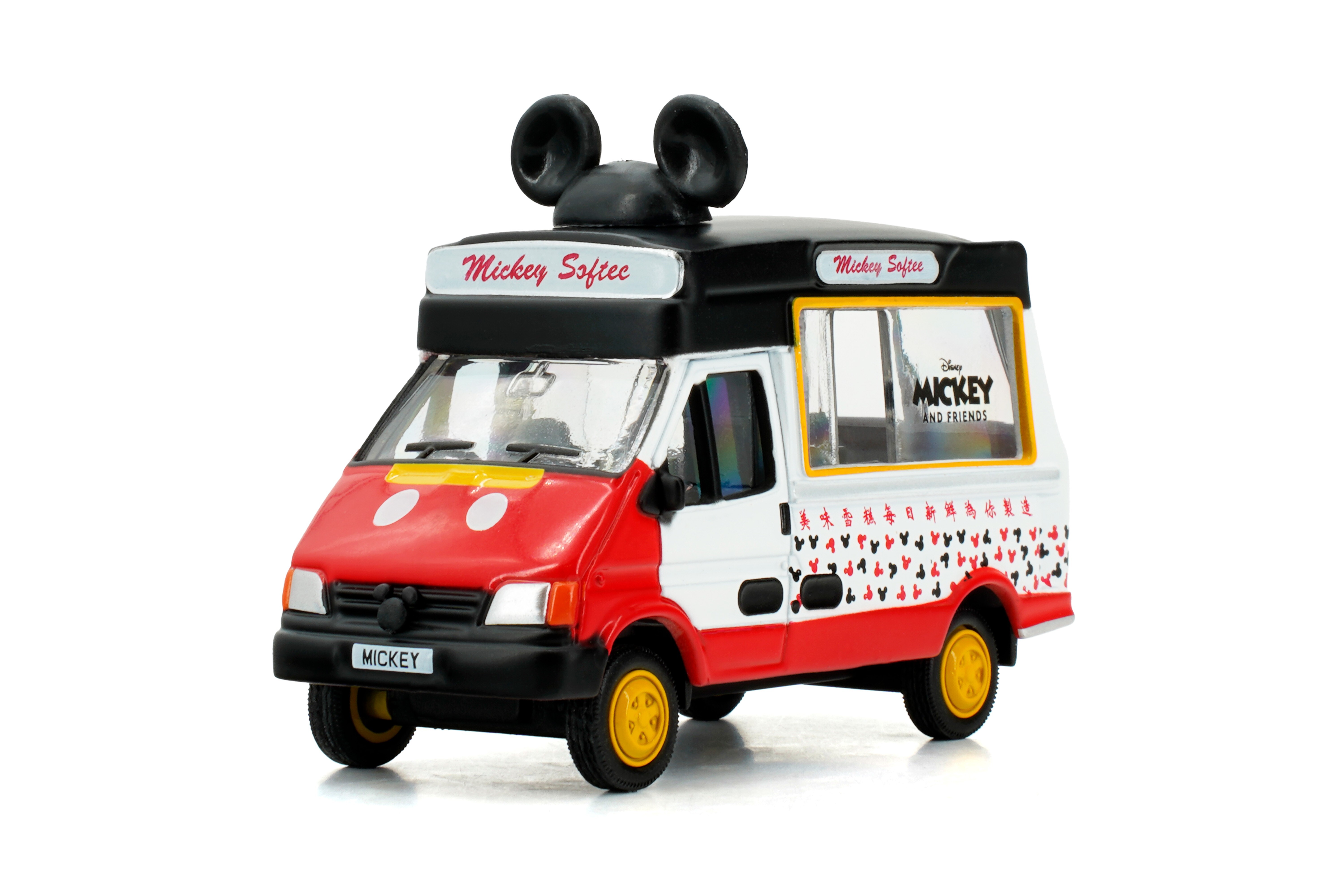 香港限定 TINY x 米奇 Mickey 聯名 香港 雪糕車 1:72 模型車 擺飾 -香港迪士尼樂園