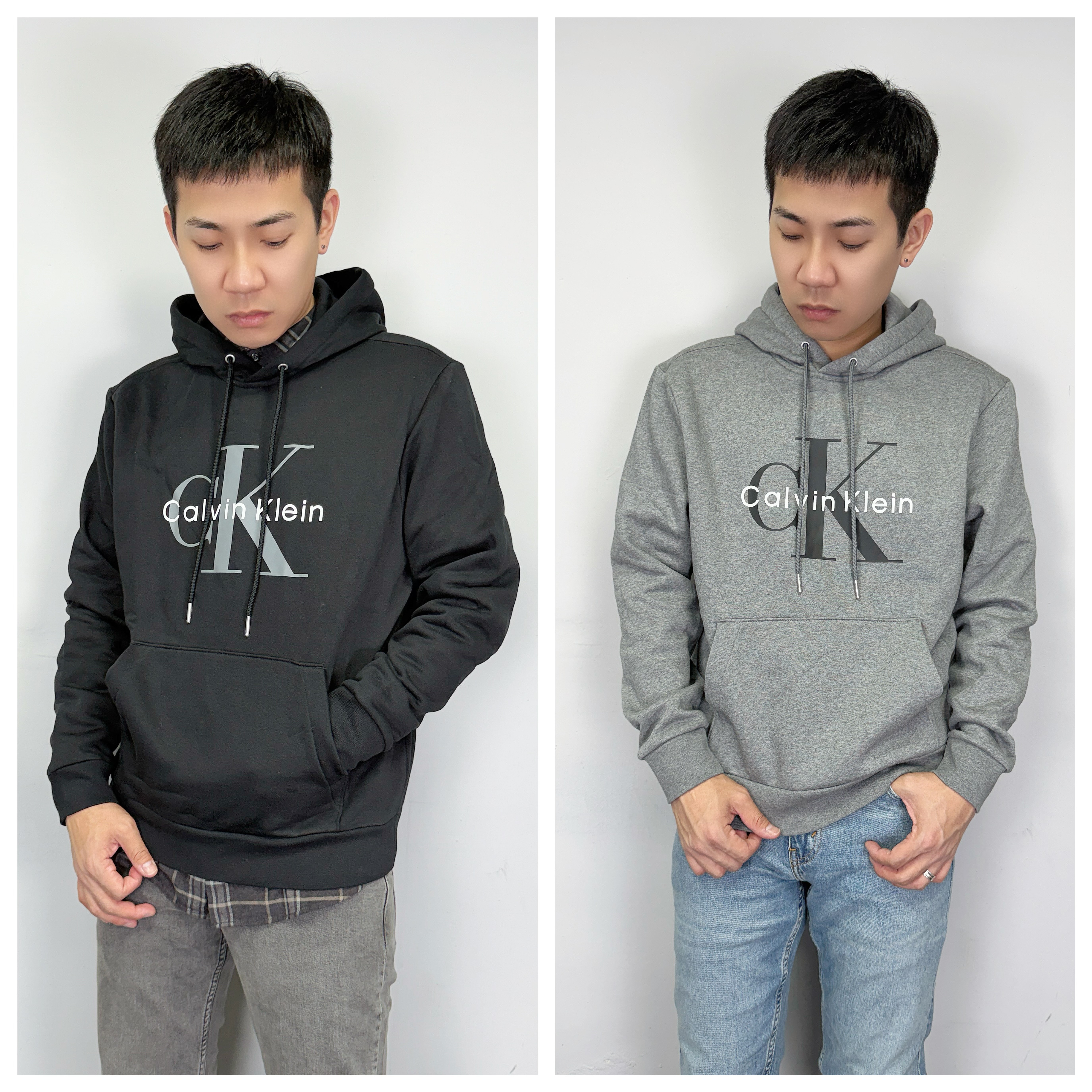 Calvin Klein CK 經典大CK 帽T 長袖上衣
