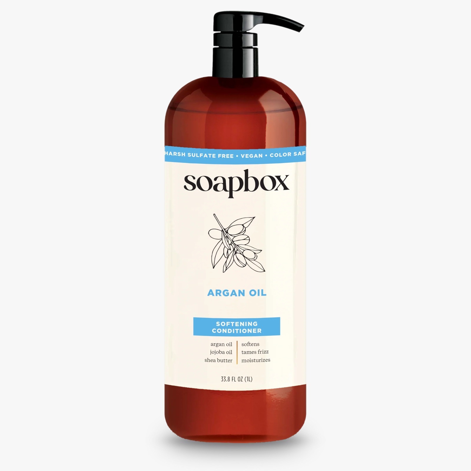 Soapbox Argan Oil & Vanilla Anti-Frizz Conditioner