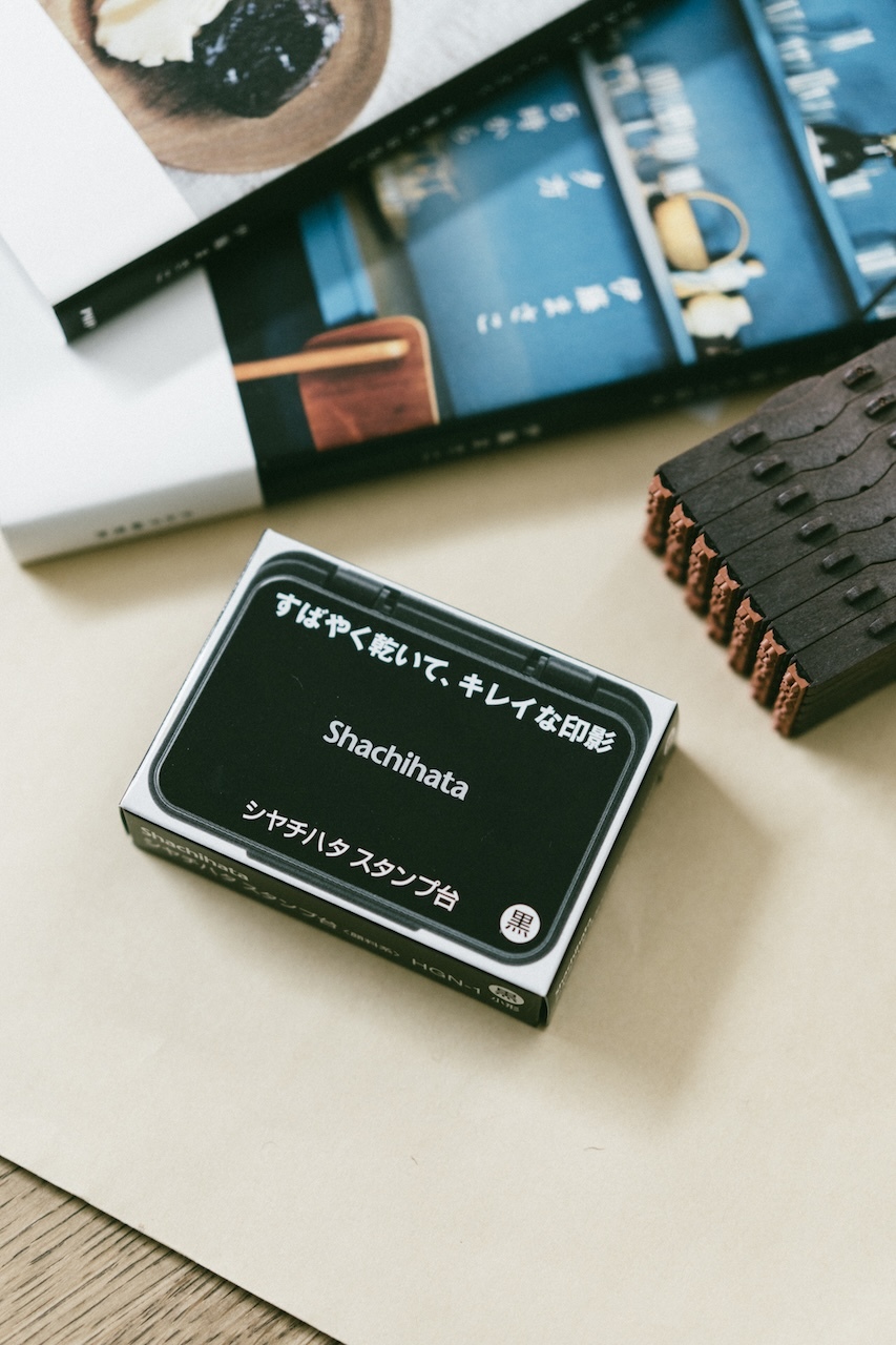 富士文具Shachihata日本製速乾印台（黑）