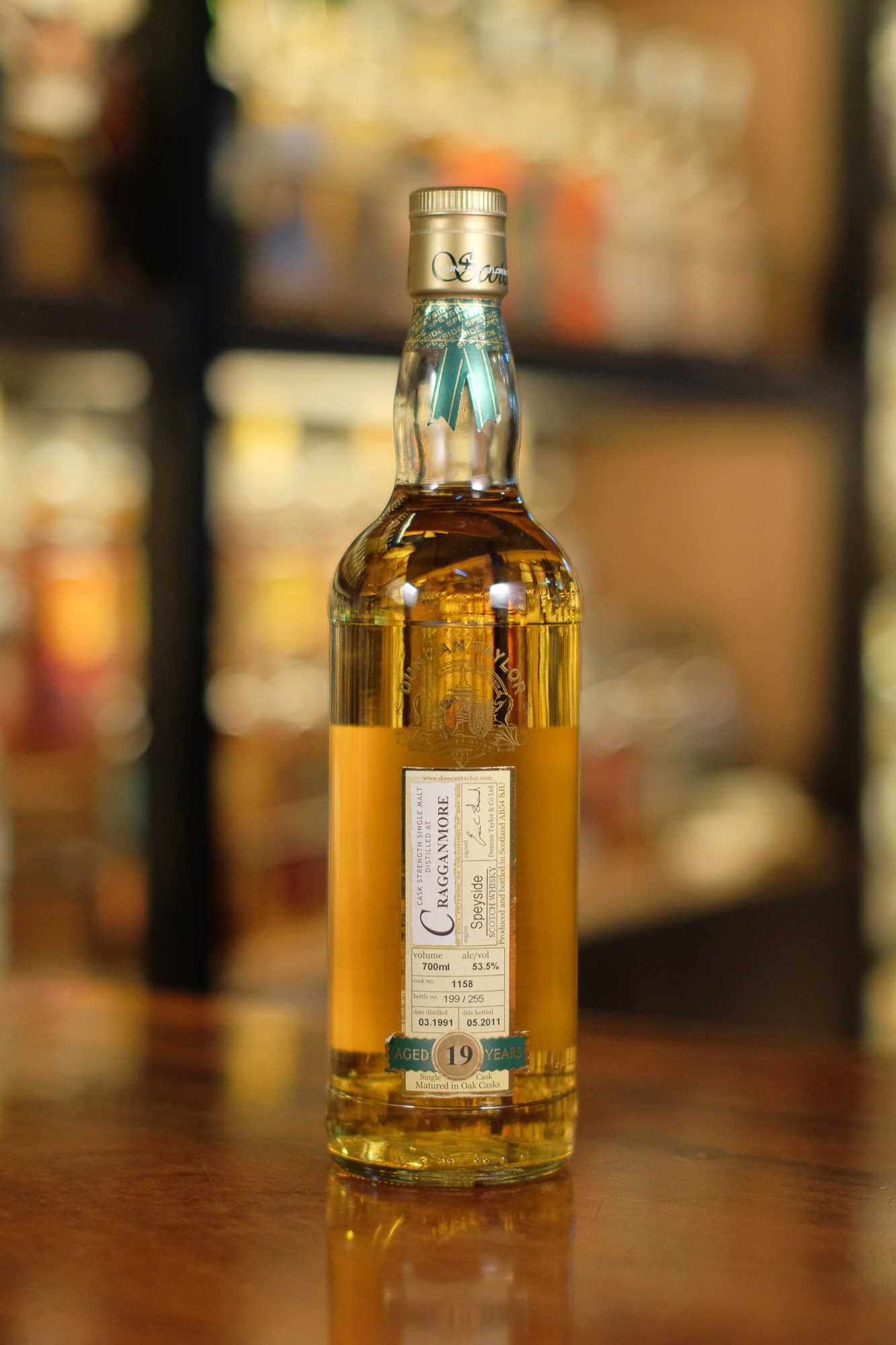 Cragganmore 1991/2011 19YO #1158 53.5% Duncan Taylor