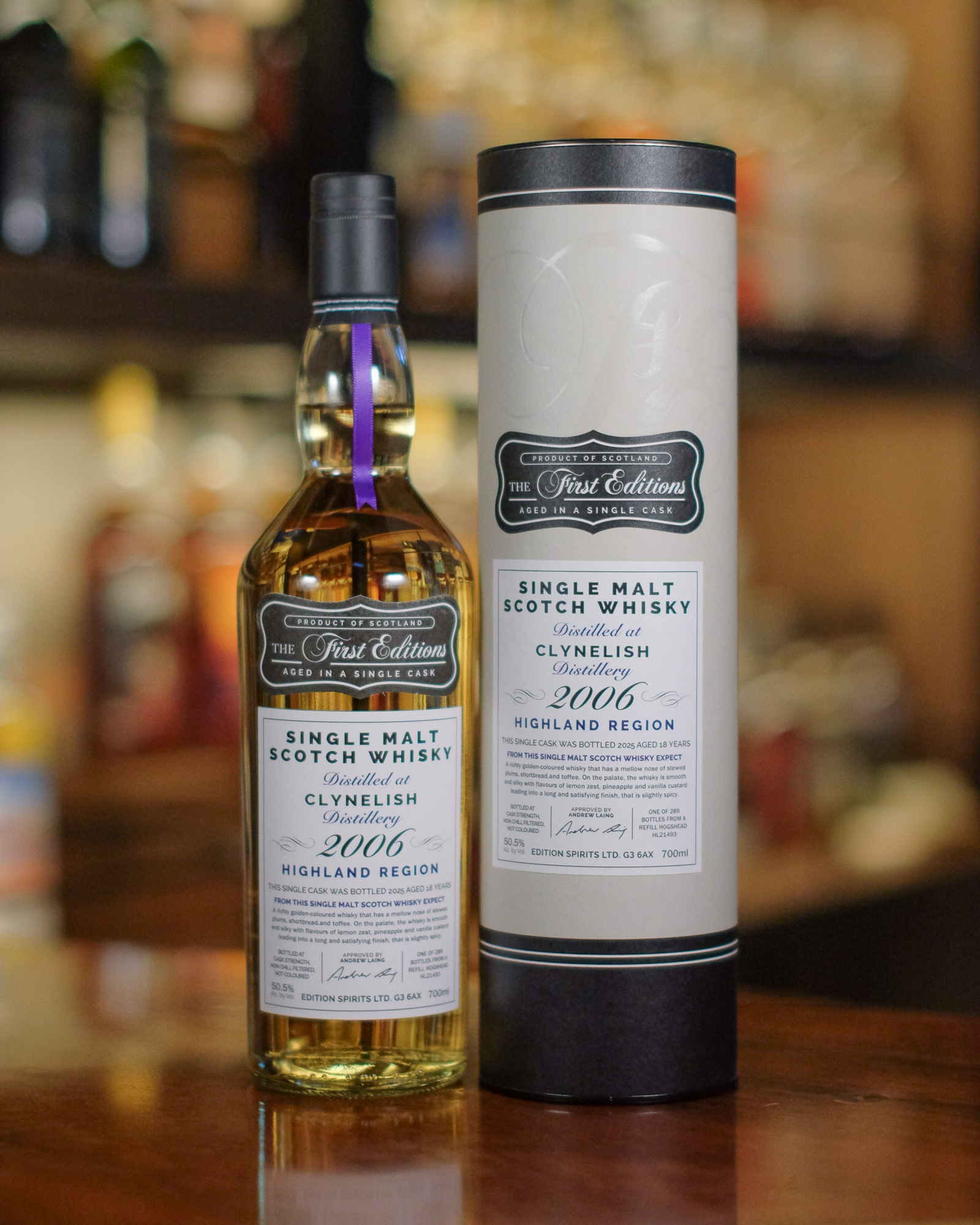 Clynelish 2006/2025 18YO Refill Hogshead #21493 50.5% The First Editions（現金價 $1880）