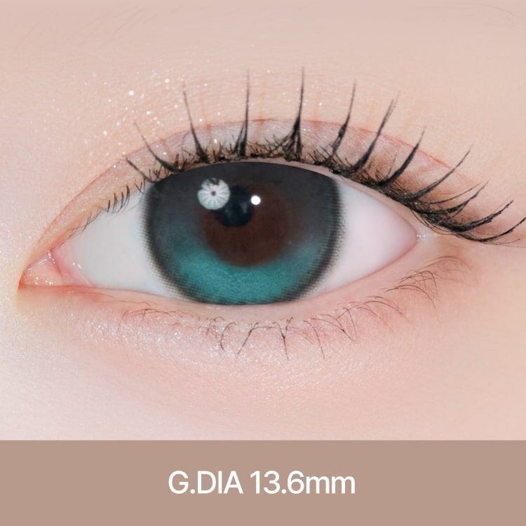 [月拋] LENSSIS 1 Month DAWNIA Blue 月拋彩妝隱形眼鏡｜每盒2片