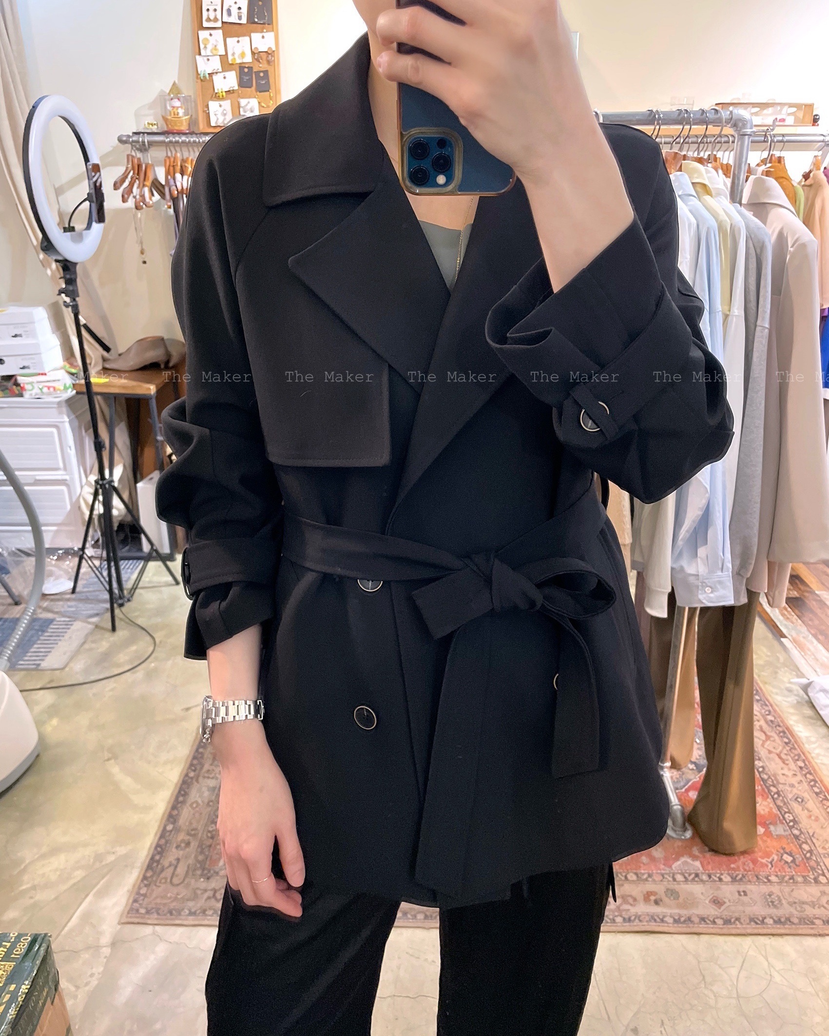 🧥 型格高質修腰乾濕褸 🧥