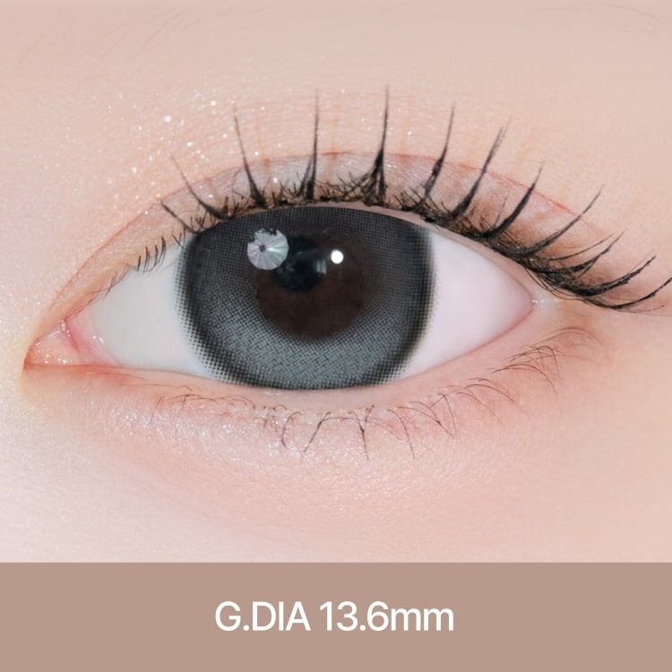 [月拋] LENSSIS 1 Month DAWNIA Gray 月拋彩妝隱形眼鏡｜每盒2片