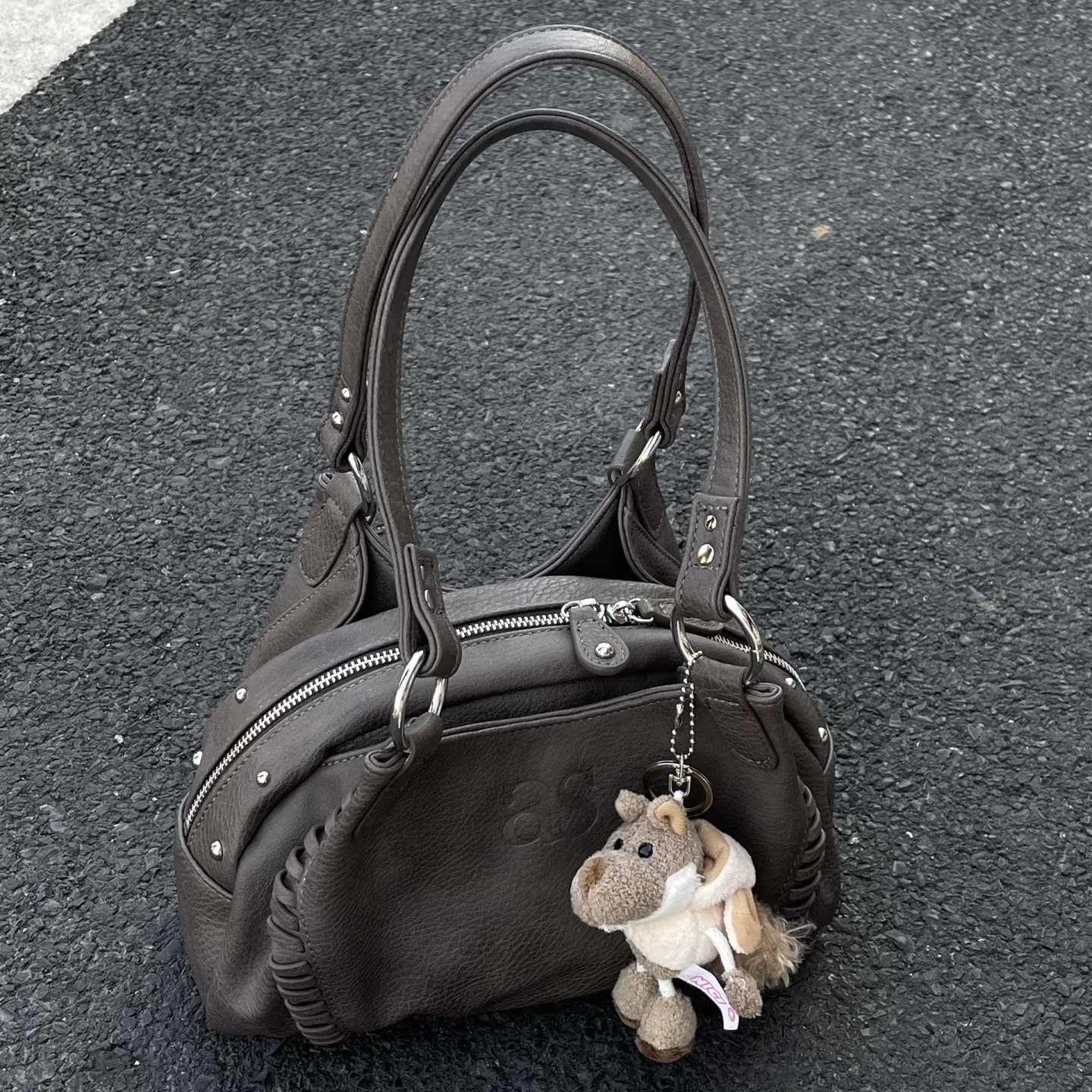 (現貨+預購) 韓國代購 ason mini皮革流浪包