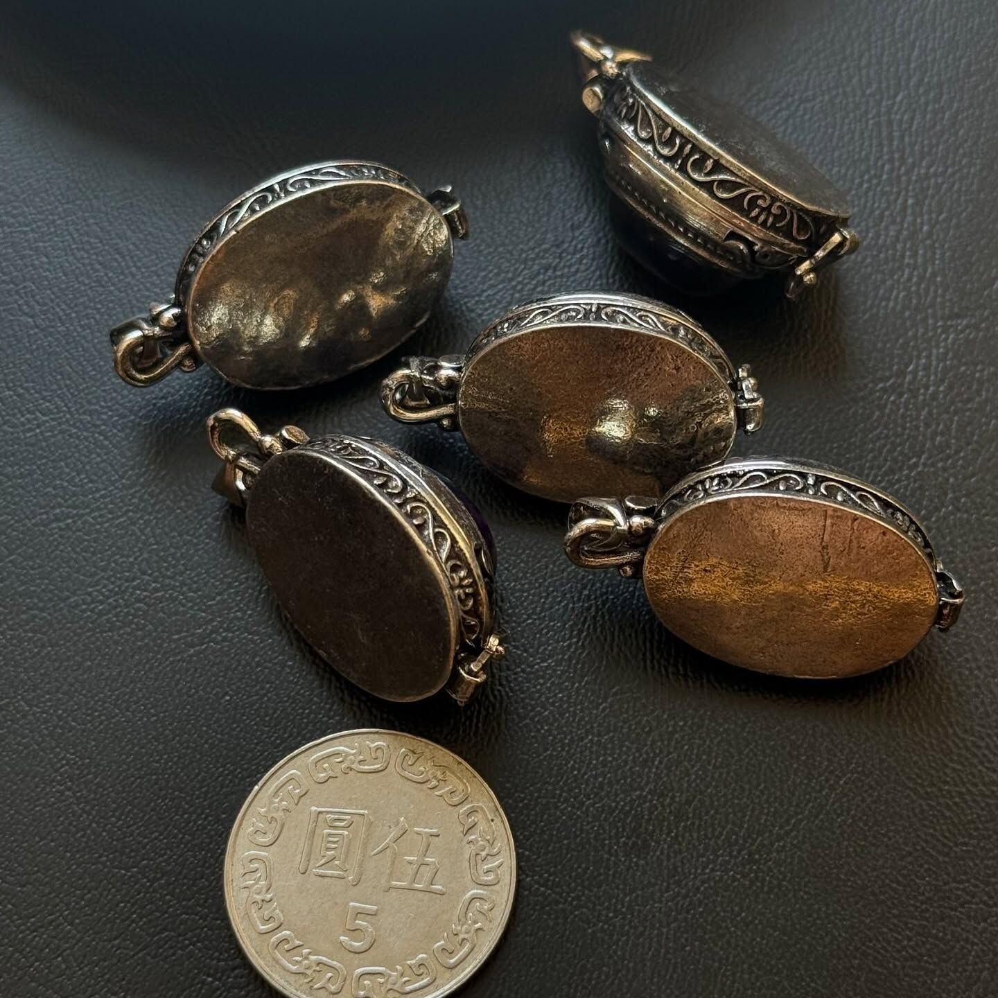 [原石] 紫水晶 盒子 項鏈吊墜