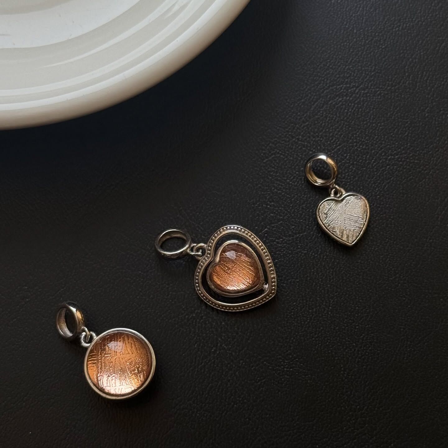 [原石] 鐵隕石 / 天鐵 925銀項鏈吊墜