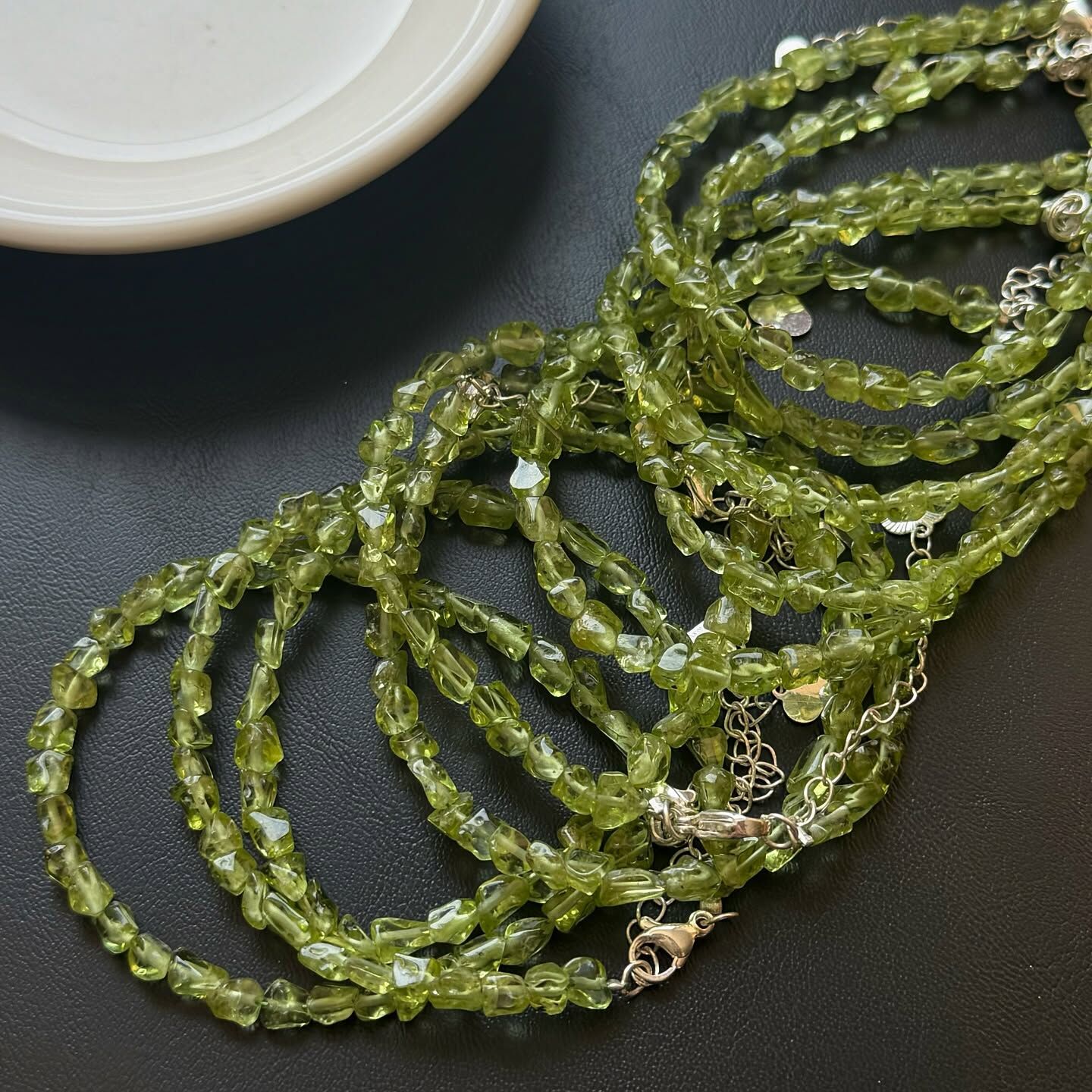 [原石] 橄欖石 水晶手鍊