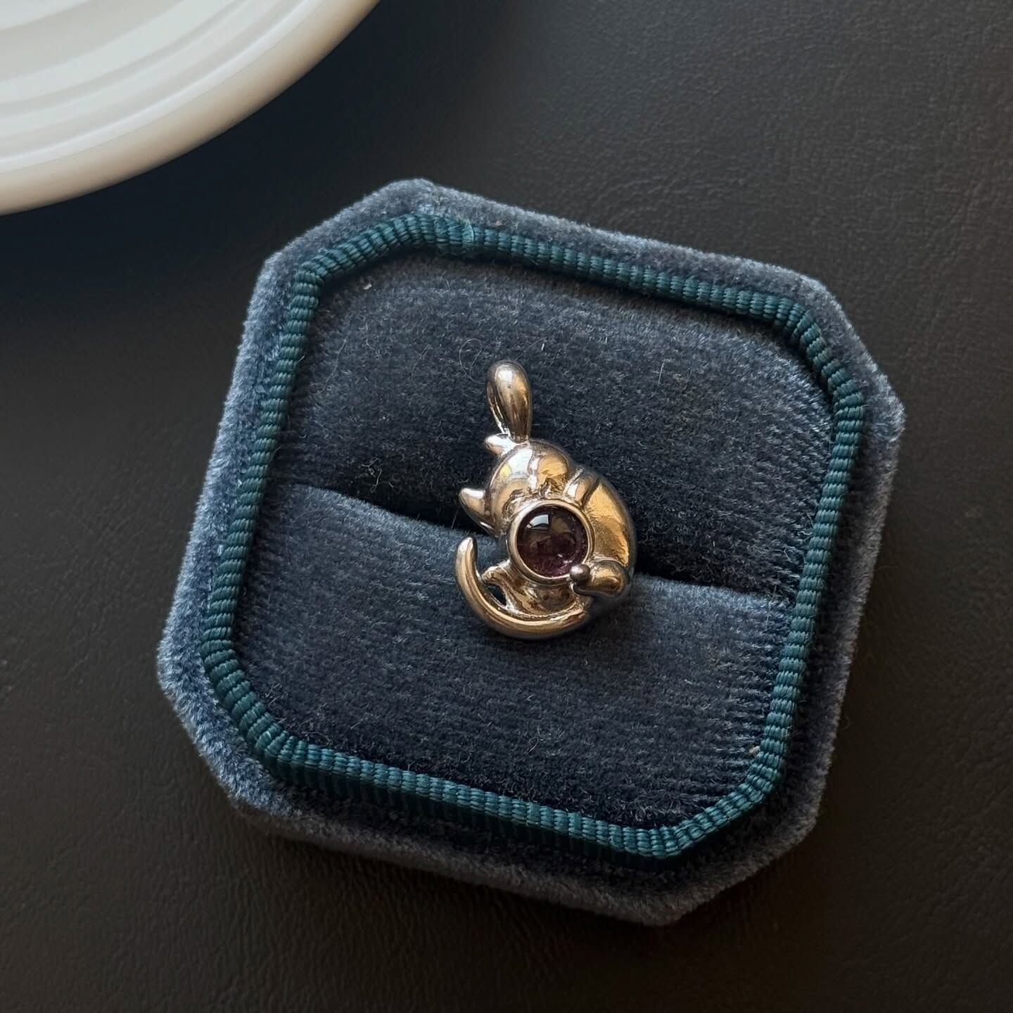 [原石] 粉紅 西瓜碧璽 925銀 項鍊吊墜