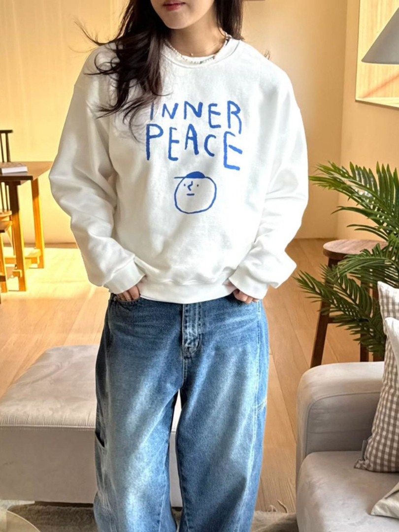 早春寬鬆休閒穿搭★減齡亮色長袖上衣