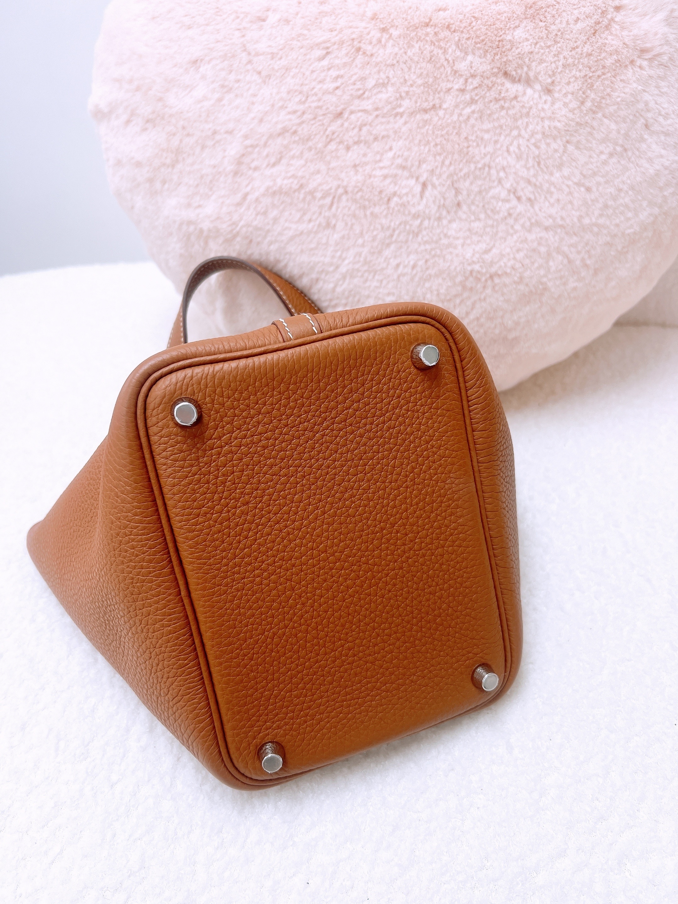 Hermes picotin 18 p18 (gold PHW/ stamp b)