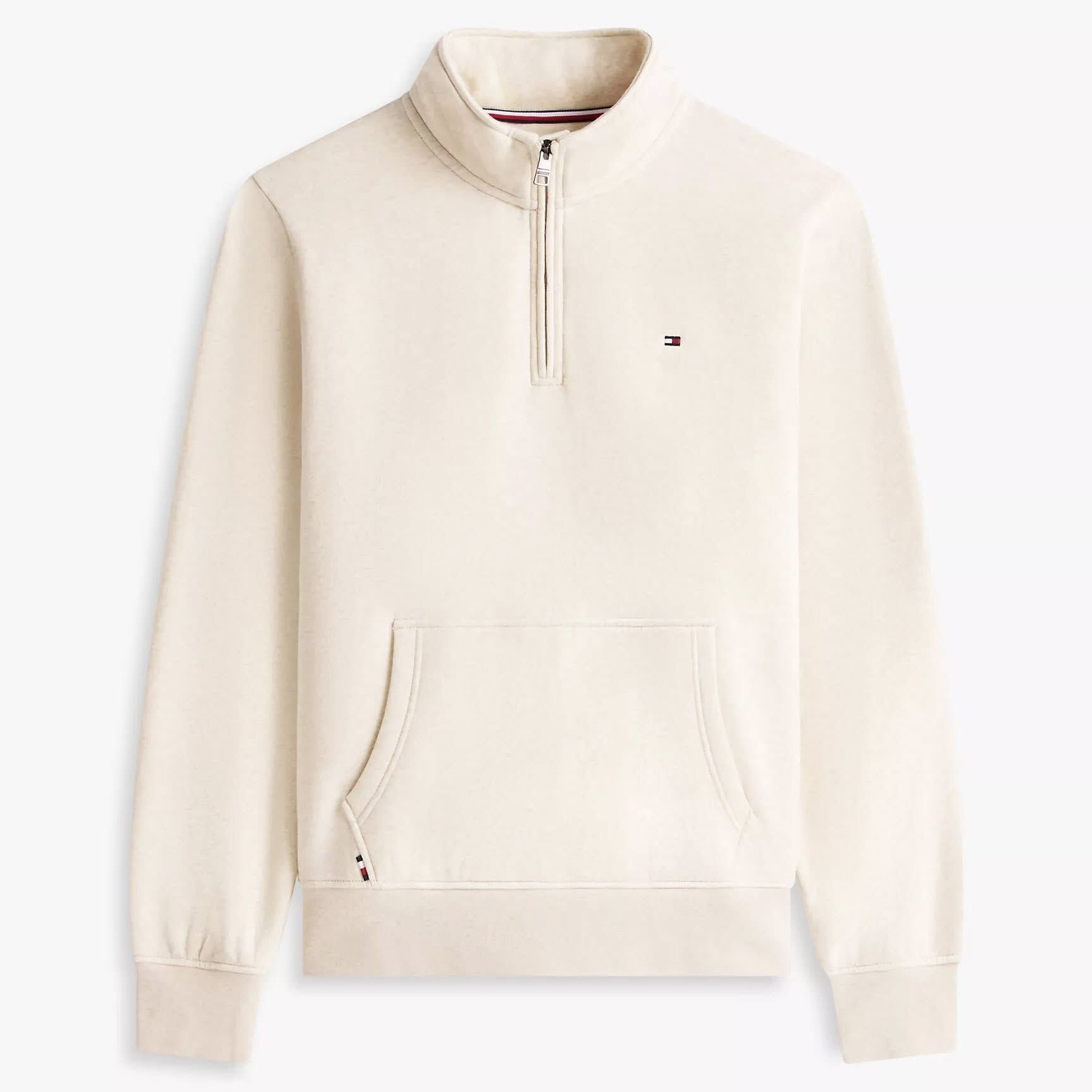 『FB社團 限時限定 』Tommy Hilfiger 1/4半拉鏈米白