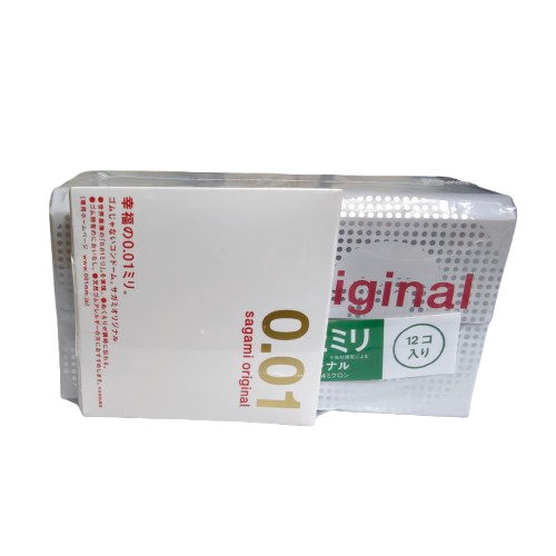 相模原創 0.02 (第二代) 12 片裝 PU 安全套 + 相模原創 0.01 PU 安全套 試用裝 1片