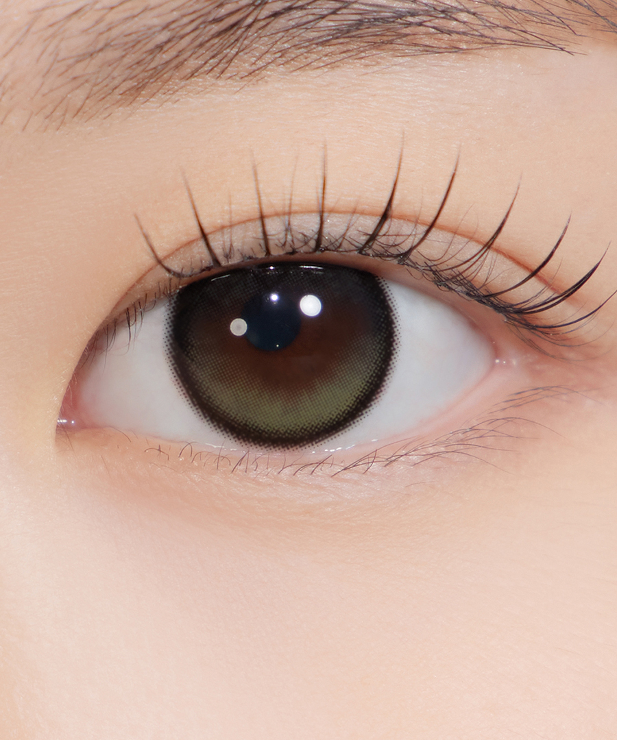 Hapa Kristin Secretive Kristin 1Day Contact Lens - OLIVE