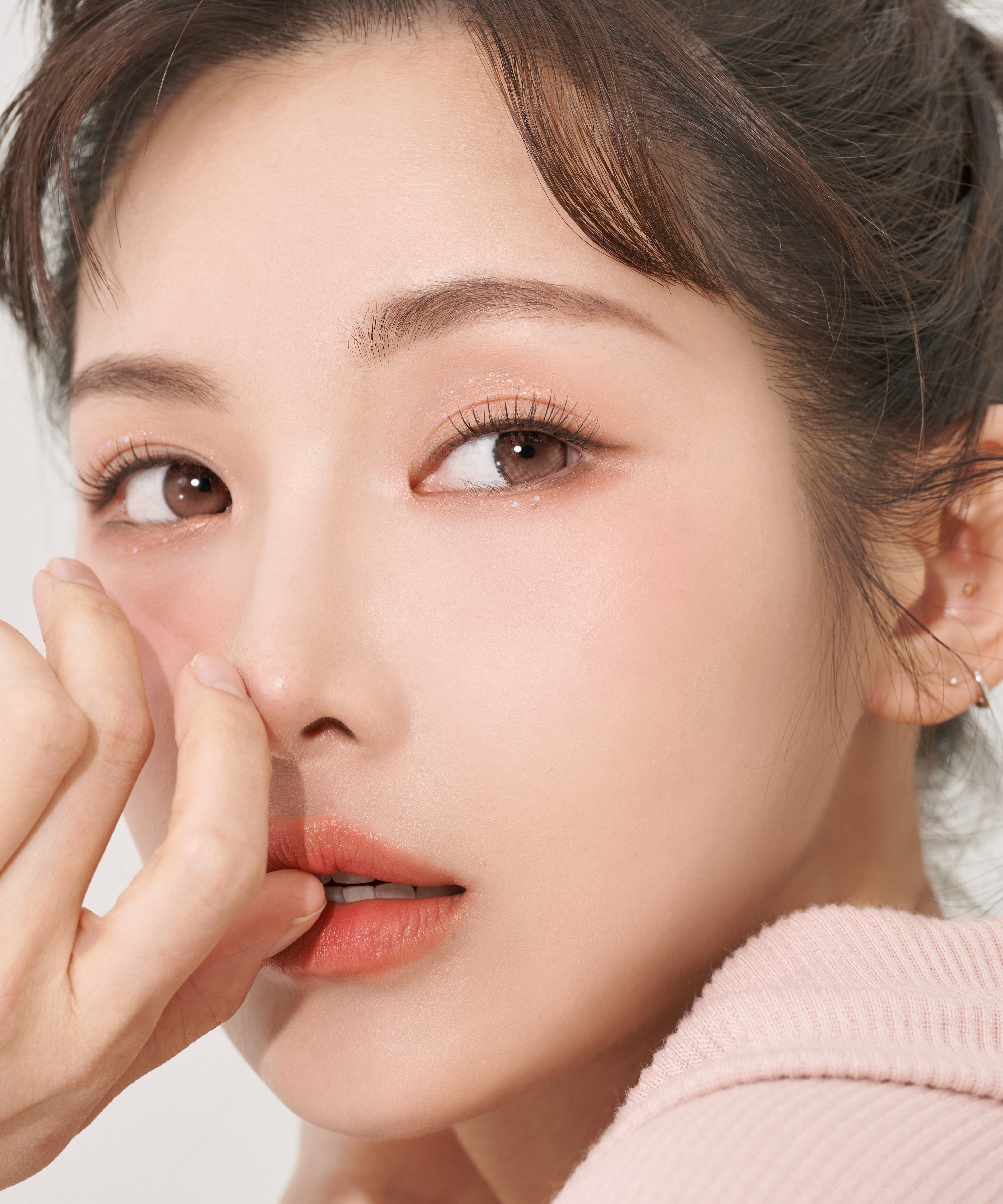 Hapa Kristin Secretive Kristin 1Day Contact Lens - CRUSH BROWN