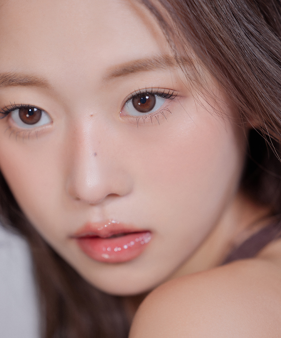 Hapa Kristin See Through Kristin 1Day Contact Lens - CHOCO