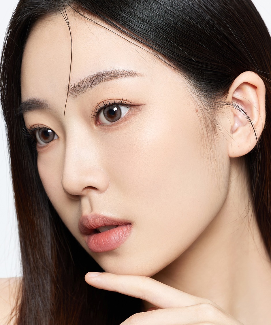 Hapa Kristin See Through Kristin 1Day Contact Lens - ASH BROWN