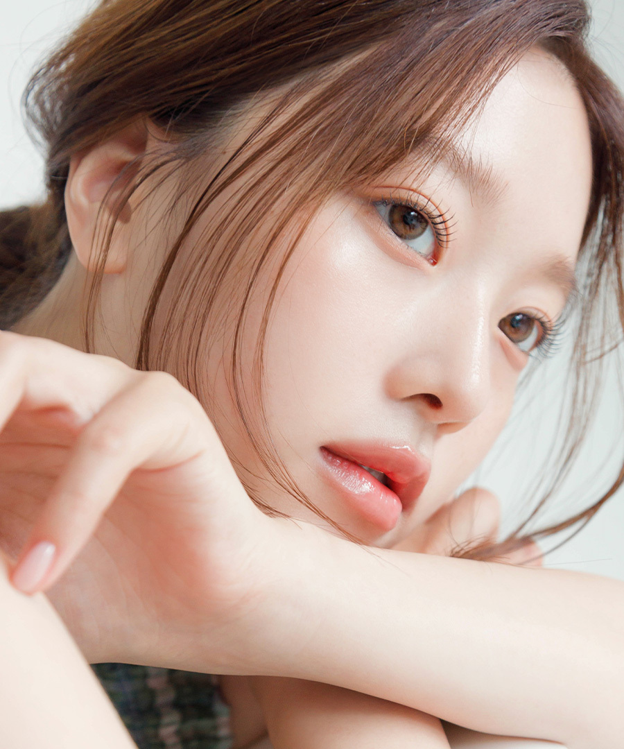 Hapa Kristin Glazed Kristin 1Day Contact Lens - CHOCOLATE