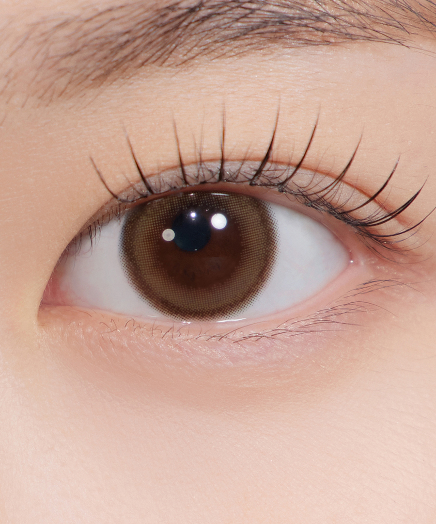 Hapa Kristin Glazed Kristin 1Day Contact Lens - CHOCOLATE