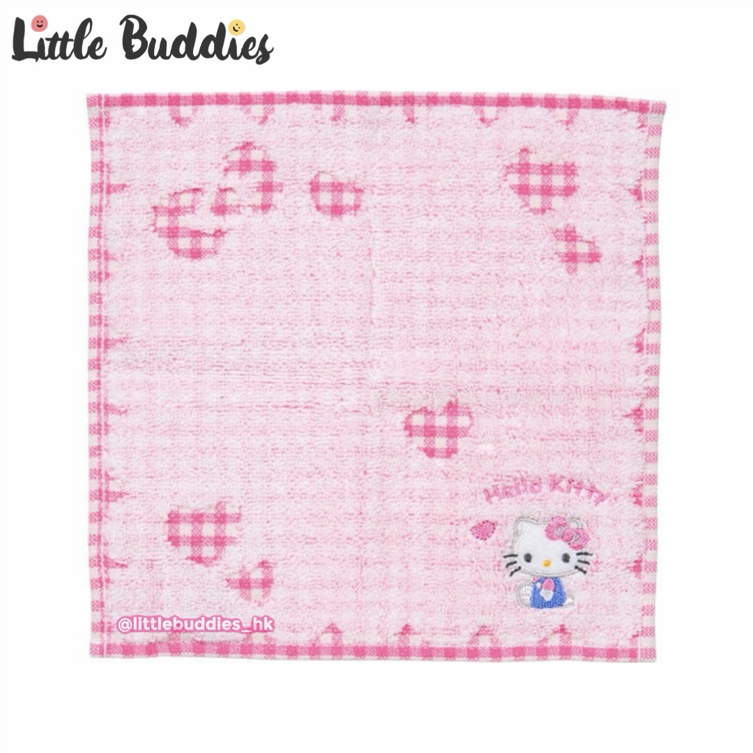日本 Sanrio 格仔邊設計 方巾