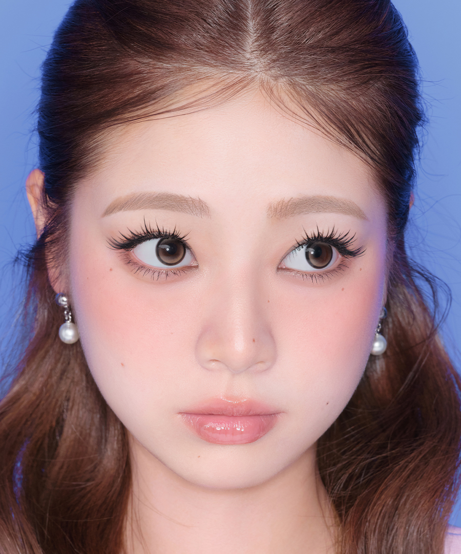 Hapa Kristin Cat-titude Kristin 1Day Contact Lens - TABBY BROWN