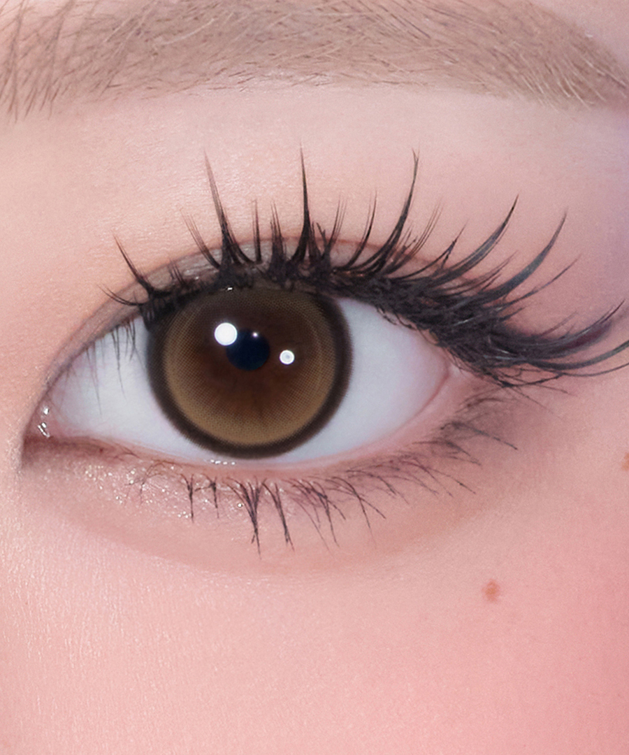 Hapa Kristin Cat-titude Kristin 1Day Contact Lens - TABBY BROWN