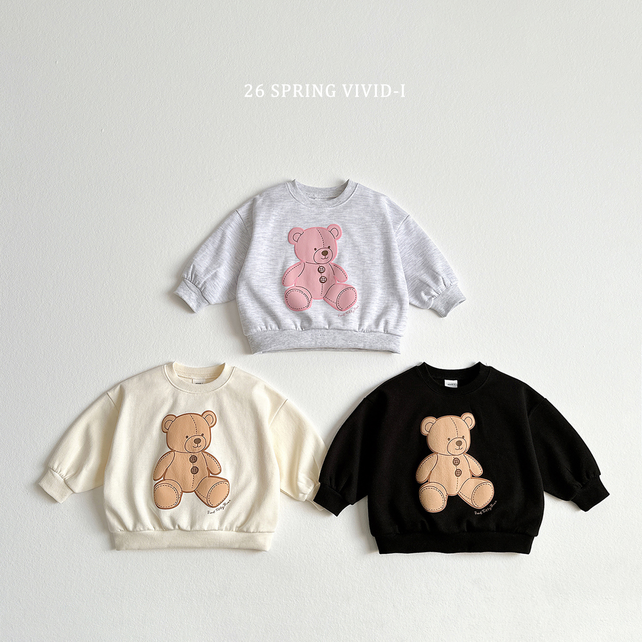 KR VIVIDI 熊啤啤衛衣| 3色