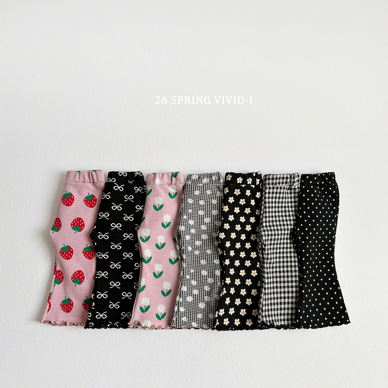 KR VIVIDI PRINTED PANTS| 7色