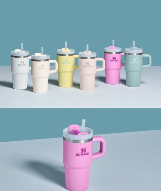 【預購】Stanley 14oz H021357 Quencher H2.O FlowState™ Tumbler (Peony)