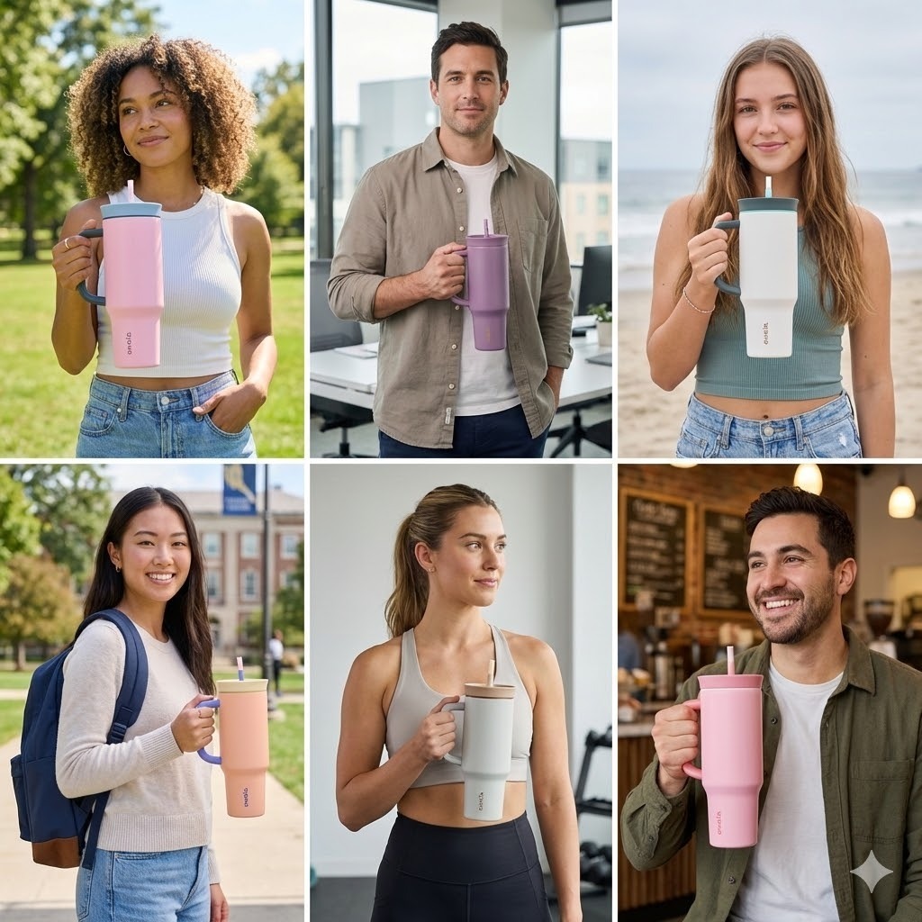 【預購】OWALA H021361 Travel Tumbler 40 oz