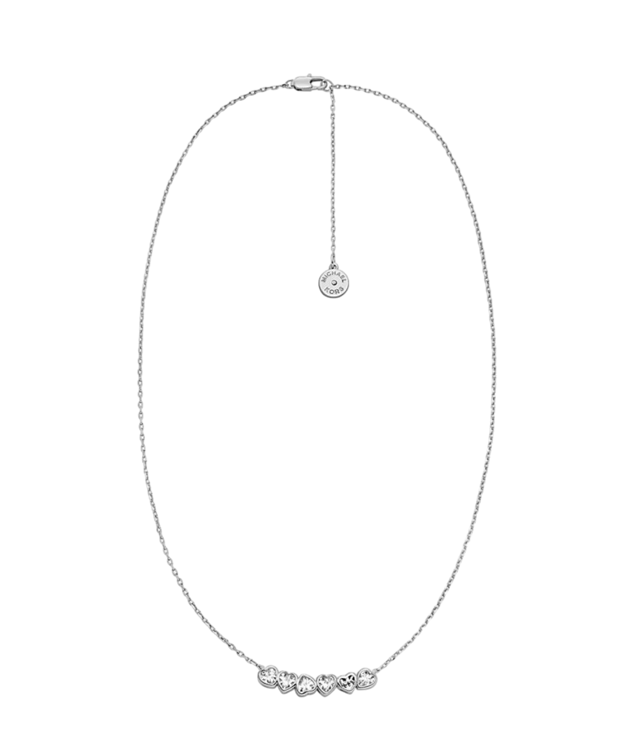 【Michael Kors Outlet】Nk Heart Chain S  銀